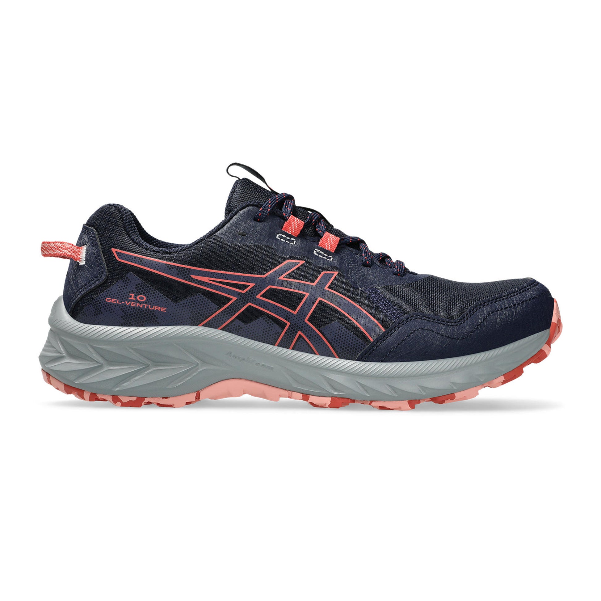 ASICS Gel-Venture 10 Zapatilla trail Mujeres-azul oscuro, coral