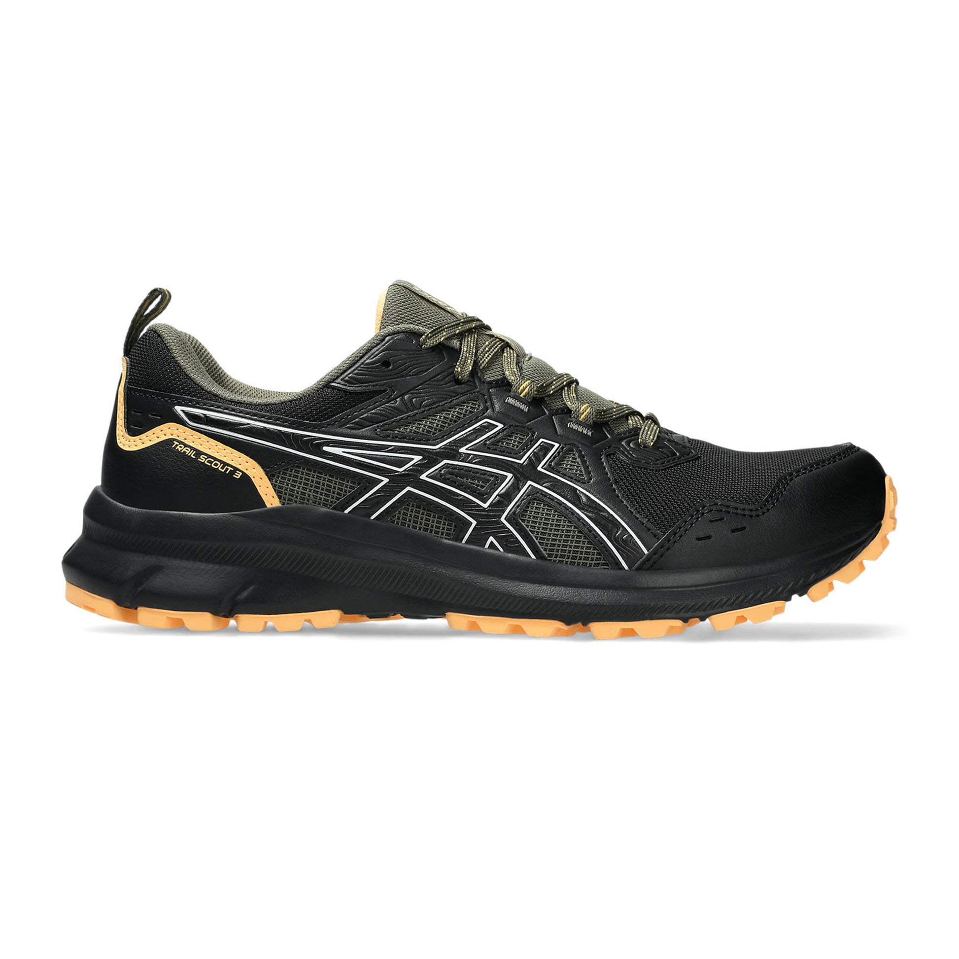 ASICS Trail Scout 3 Zapatilla trail Hombres - negro, oliva