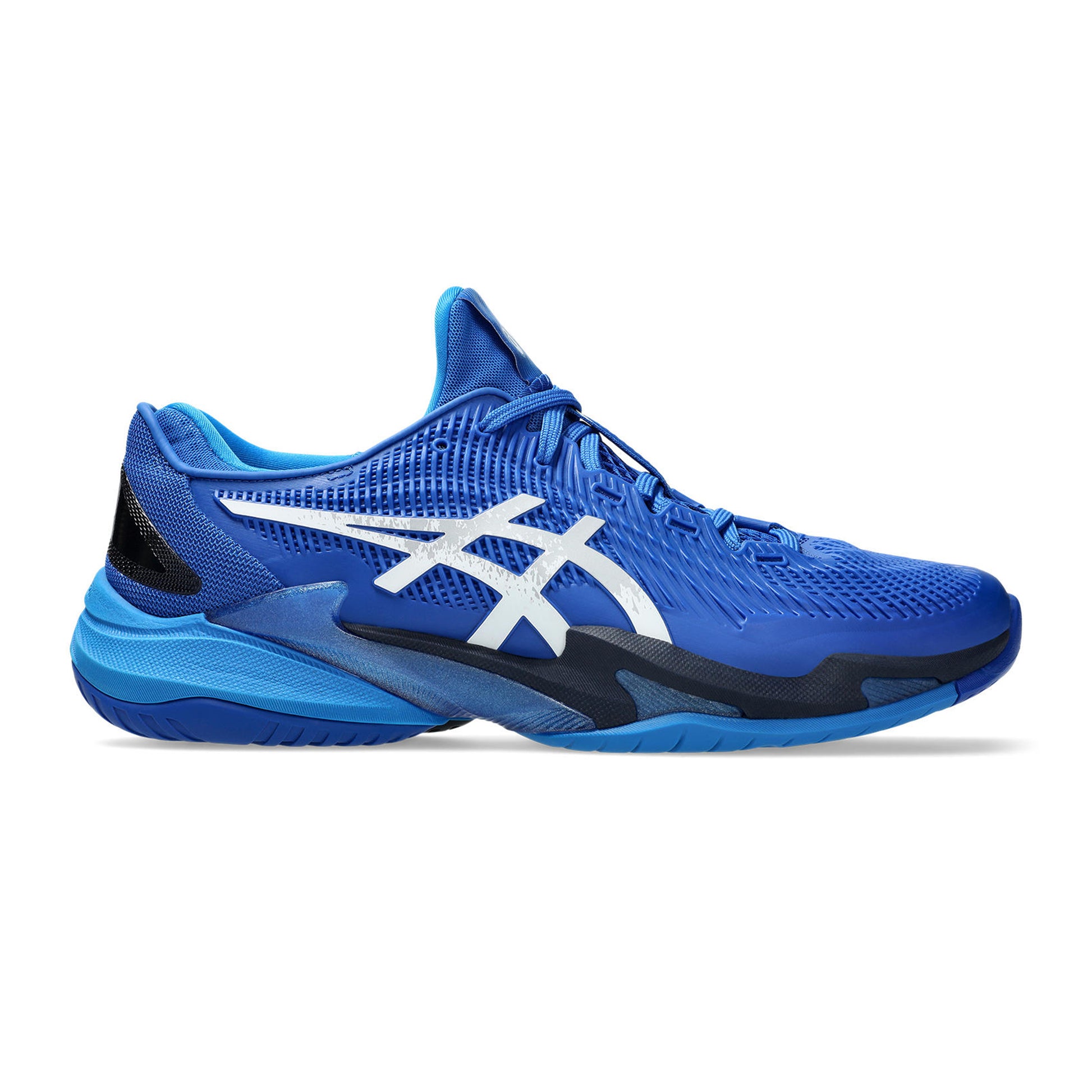 ASICS Court FF 3 Novak Zapatilla todas las superficies Hombres - azul, plateado