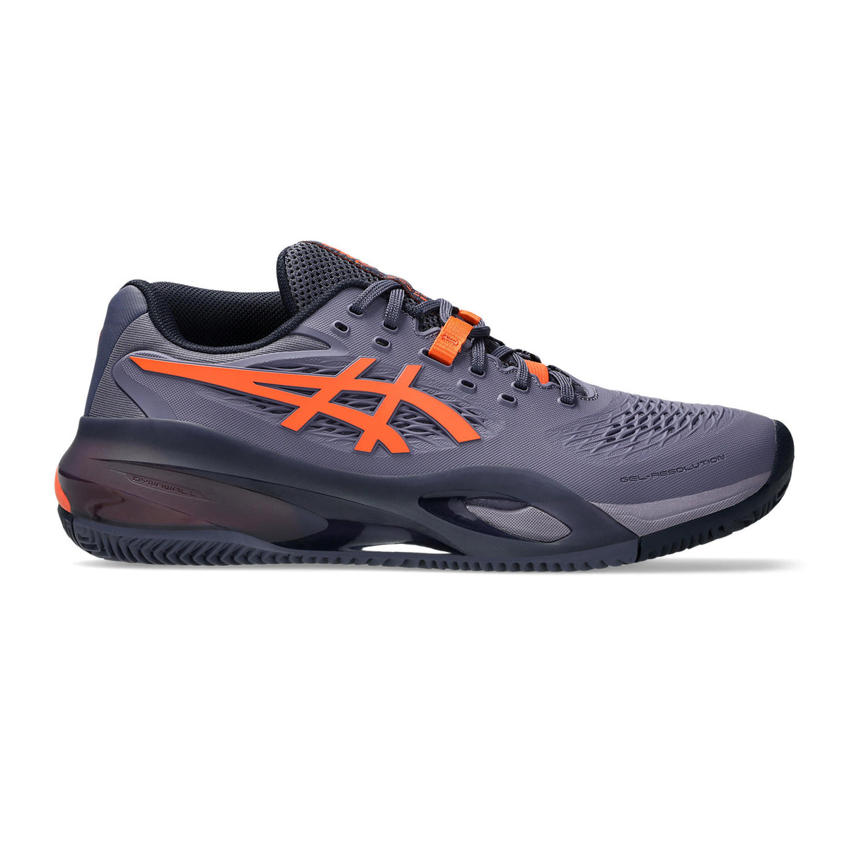 ASICS Gel-Resolution X Zapatilla tierra batida Hombres - lila, naranja