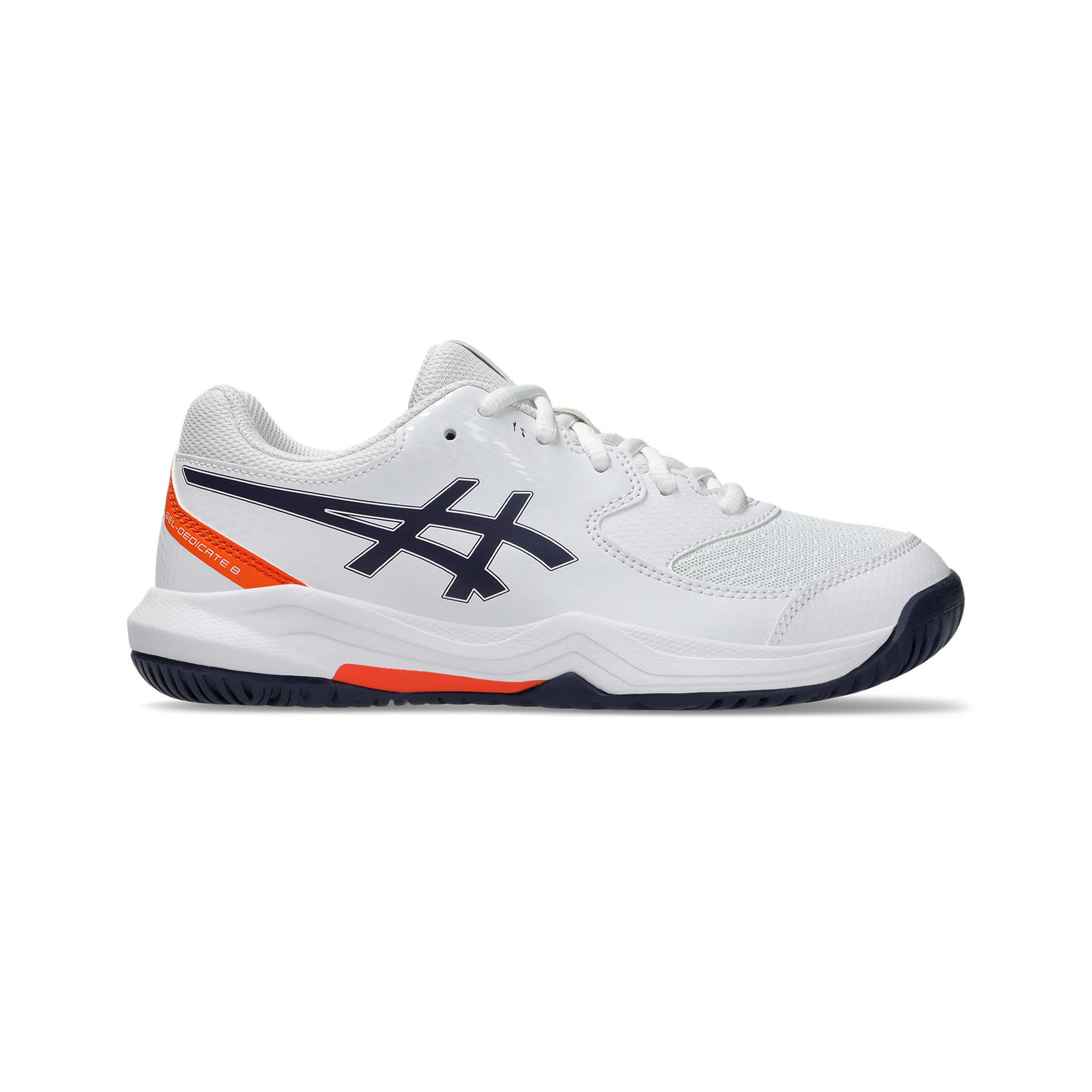 ASICS GEL-DEDICATE 8 GS Zapatilla todas las superficies Niños-blanco, azul oscuro