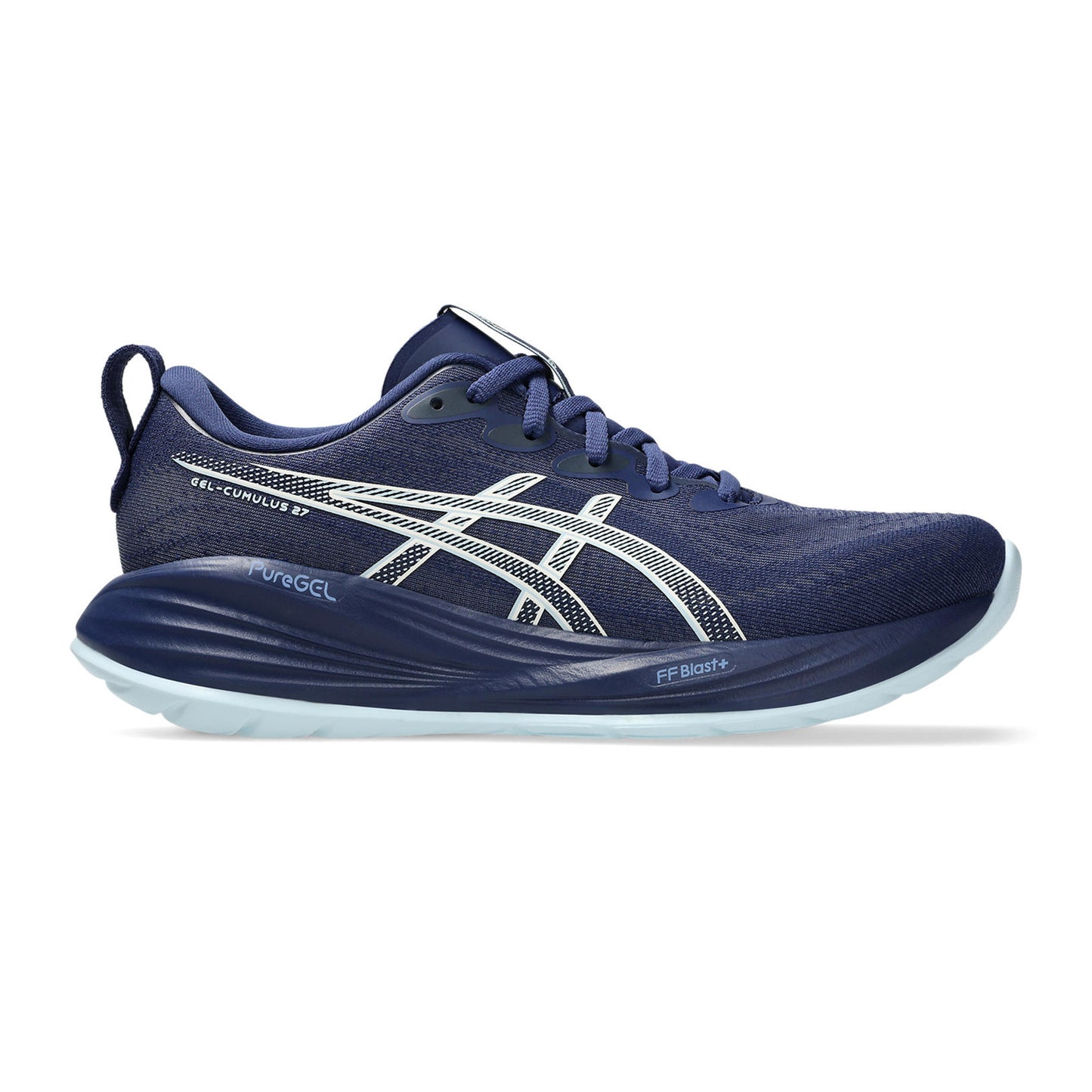 ASICS Gel-Cumulus 27 Zapatilla Neutral Mujeres-Azul Oscuro,Gris