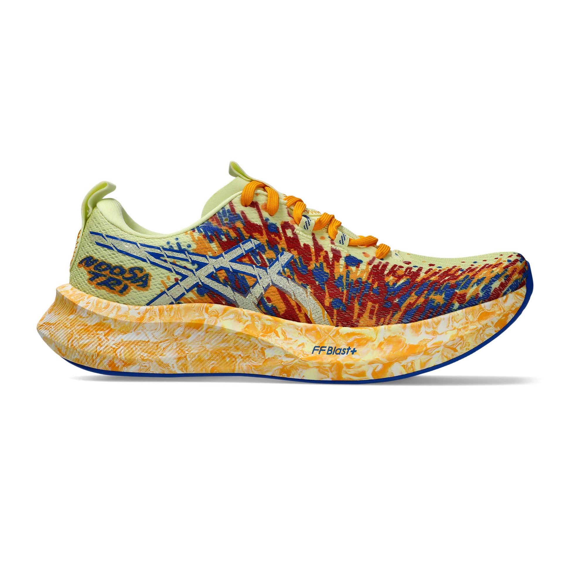ASICS Noosa Tri 16 Zapatilla de competición Hombres-amarillo, azul