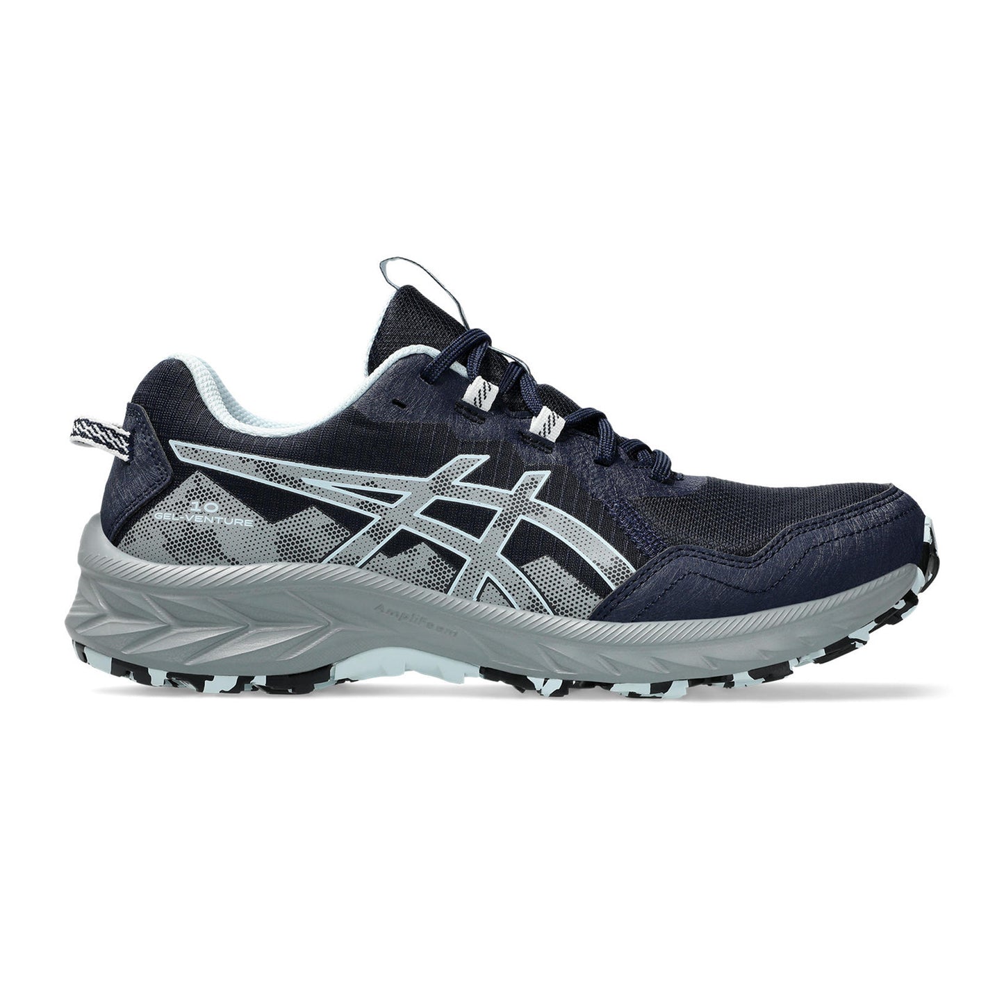 ASICS Gel-Venture 10 Zapatilla Trail Mujeres-Azul Oscuro,Gris