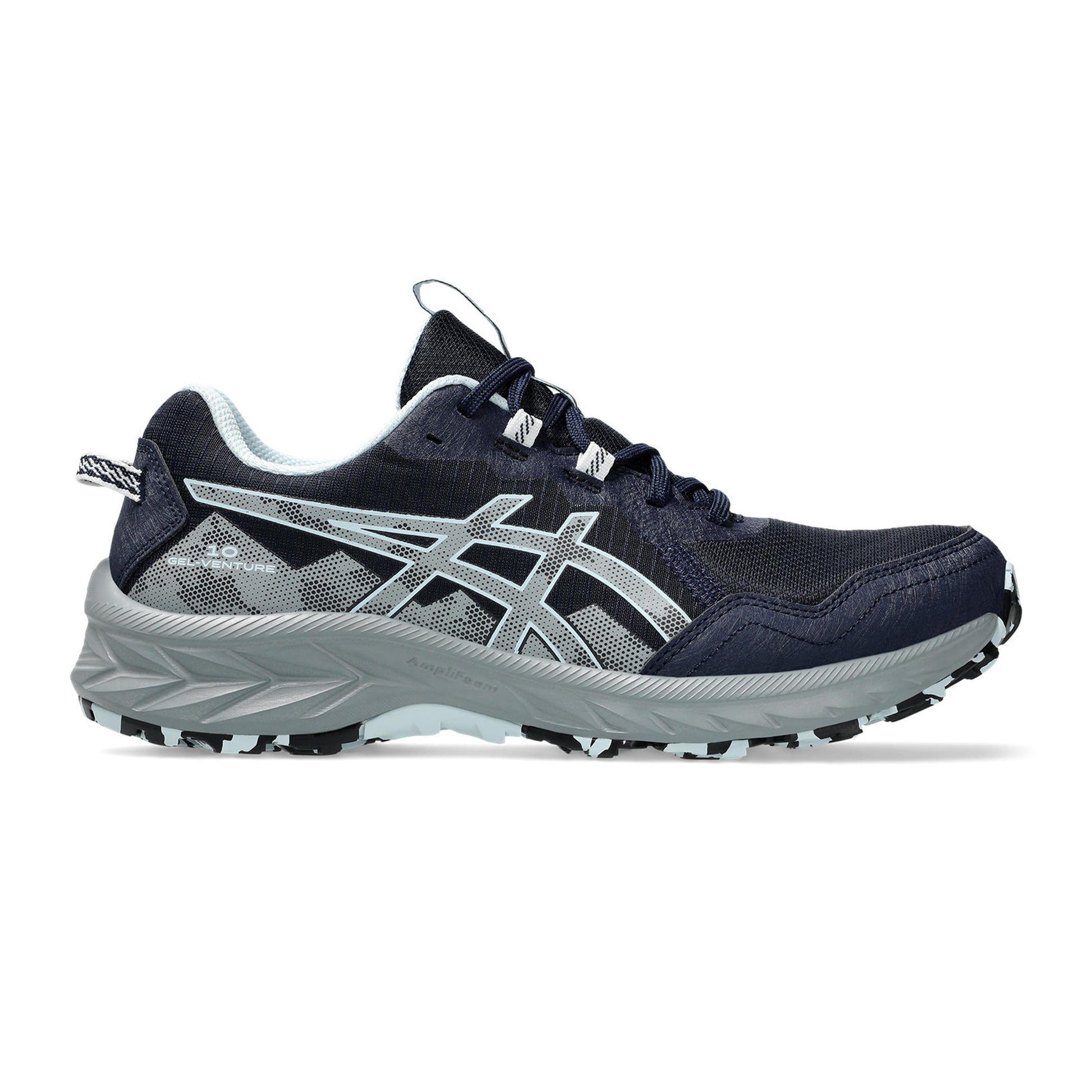 ASICS Gel-Venture 10 Zapatilla Trail Mujeres-Azul Oscuro,Gris