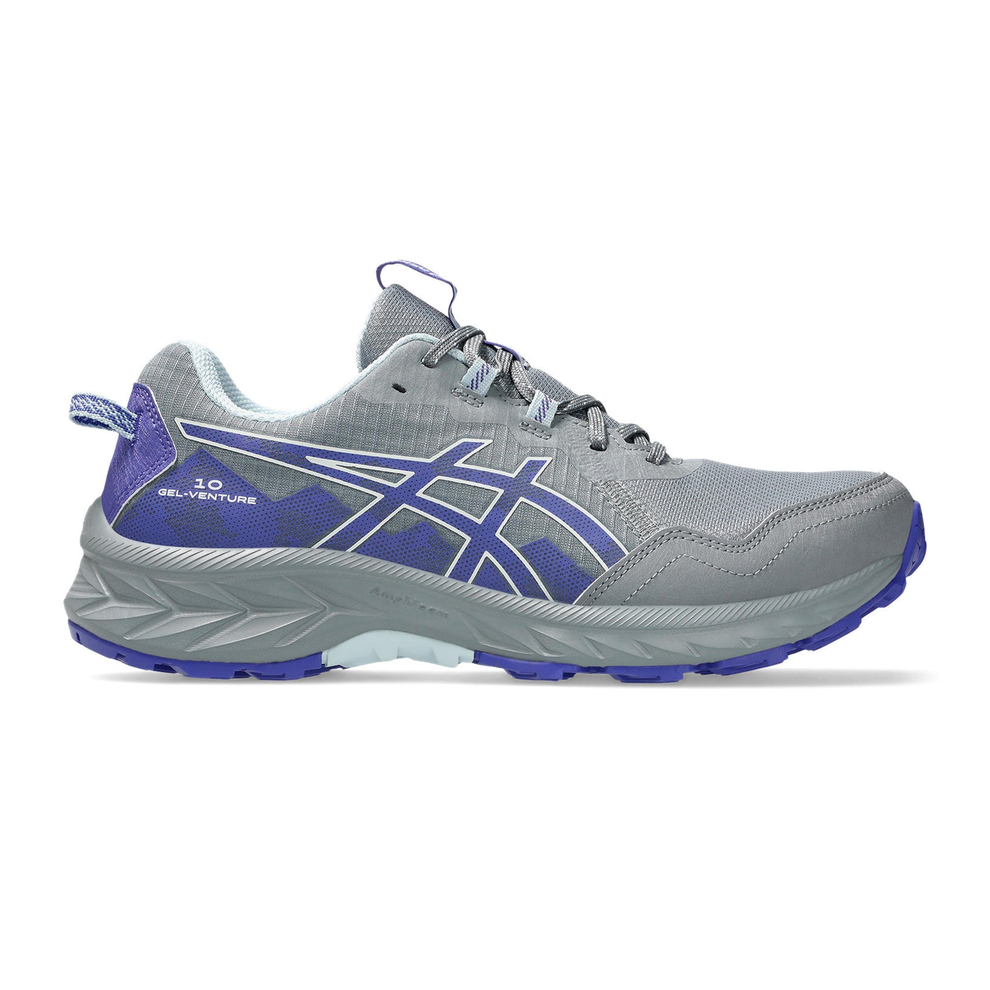 ASICS Gel-Venture 10 Zapatilla Trail Mujeres-Gris,Lila