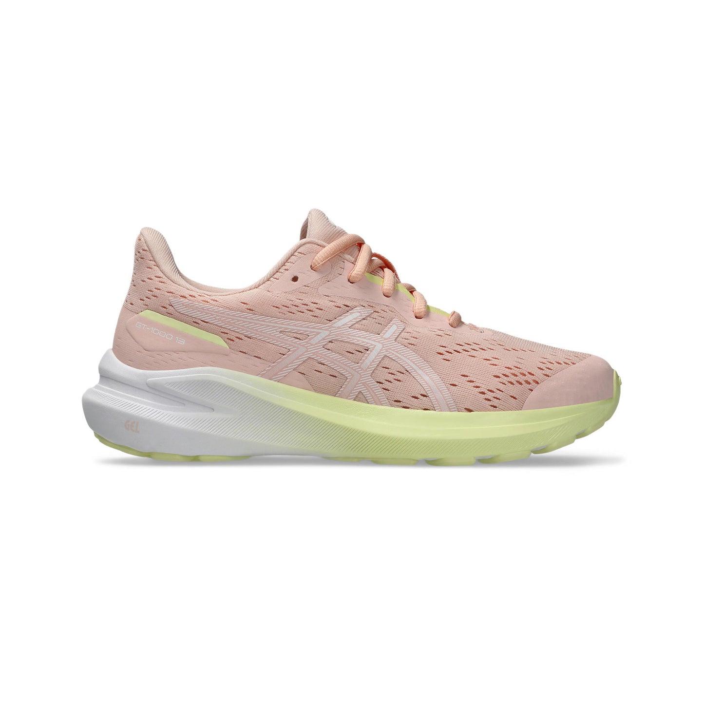 ASICS GT-1000 13 GS Zapatilla de estabilidad Niños - rosa, blanco