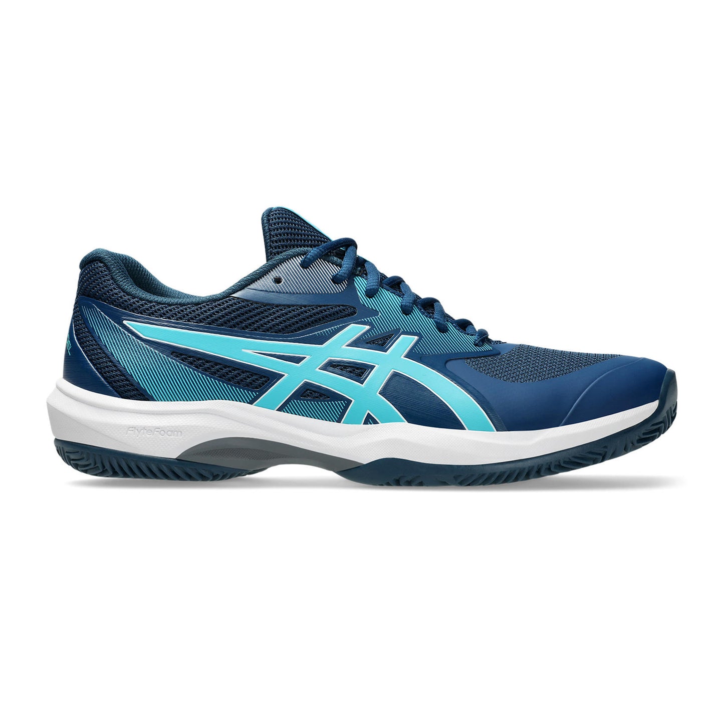 ASICS Game FF Zapatilla de pádel Hombres - color petróleo, azul claro