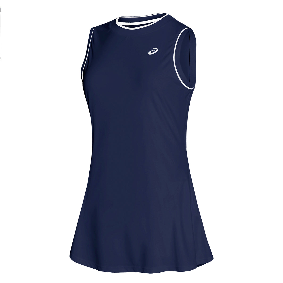 ASICS Vestido Mujeres - azul oscuro, blanco