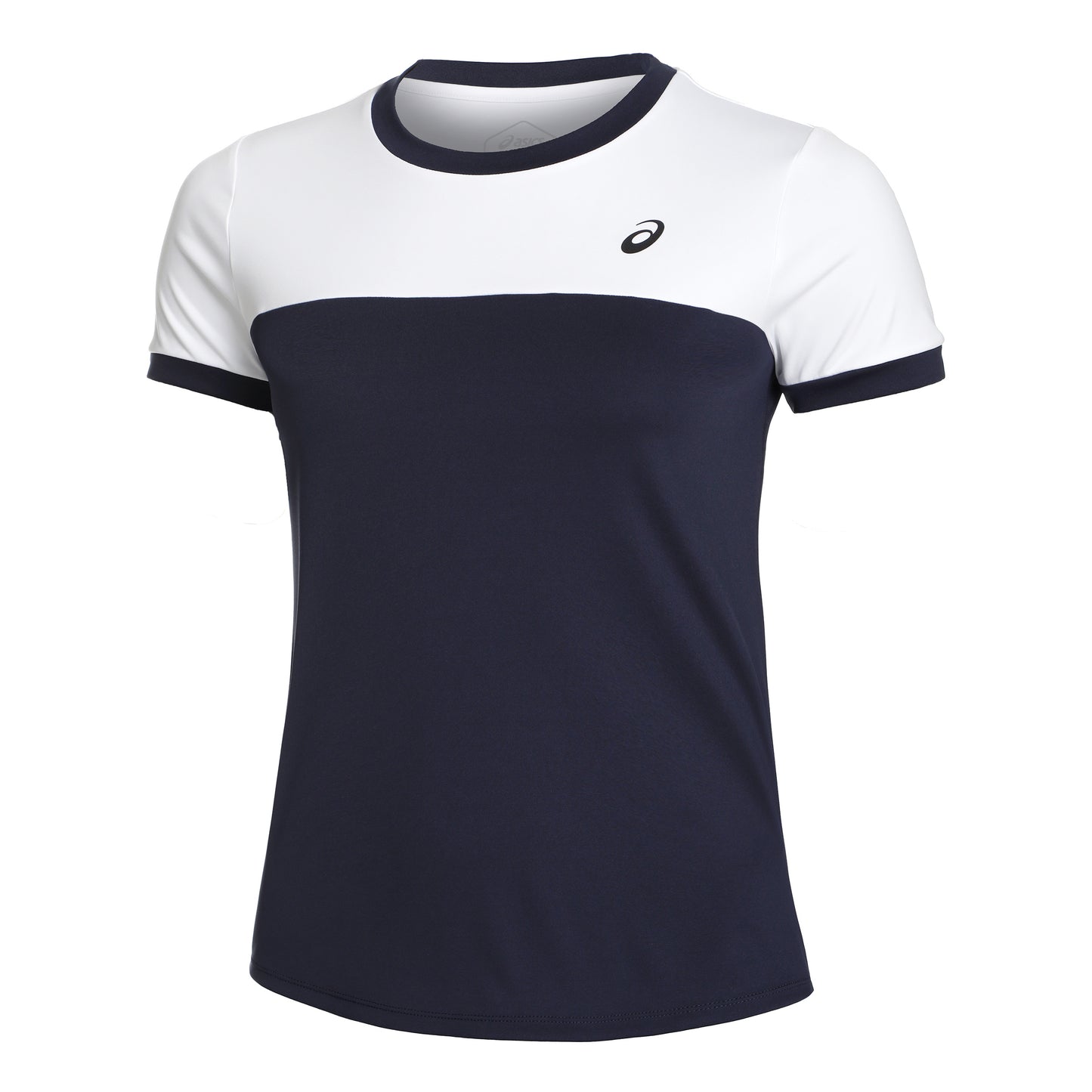 ASICS Court Camiseta de manga corta Mujeres - azul oscuro, blanco