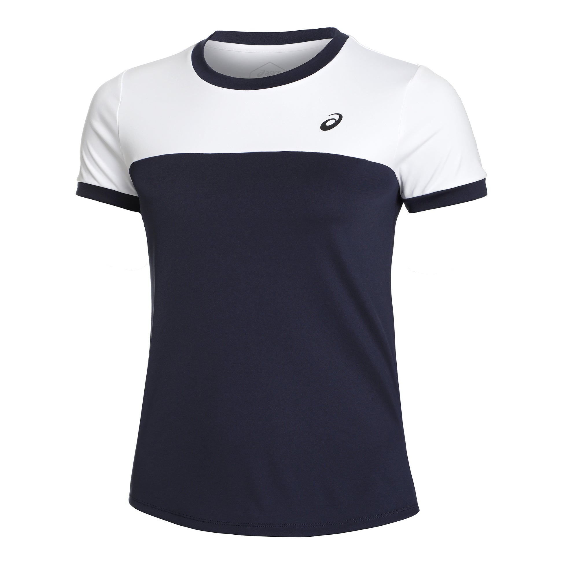 ASICS Court Camiseta de manga corta Mujeres - azul oscuro, blanco
