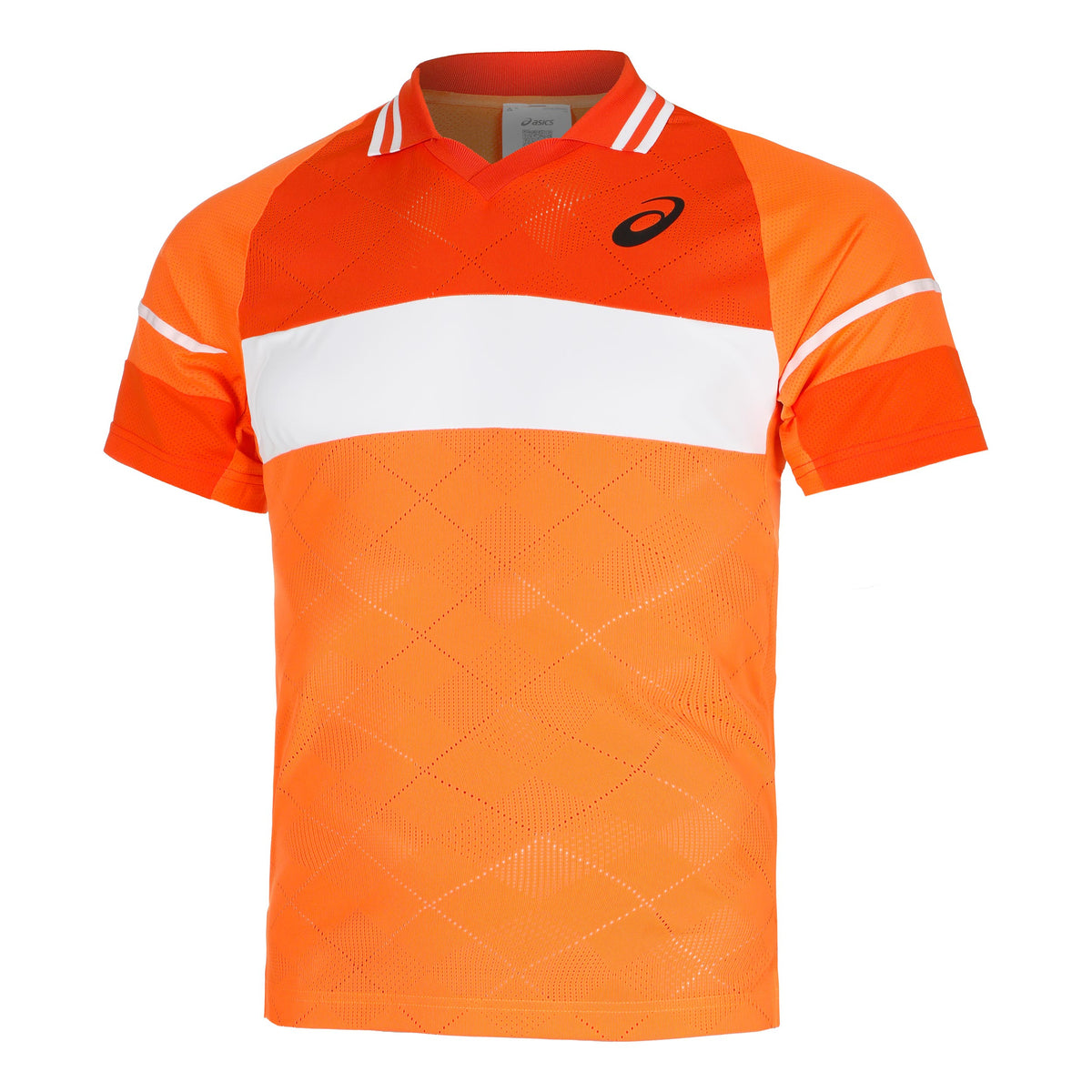 ASICS Match Actibreeze Polo Hombres - coral, naranja