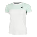 Court Camiseta de manga corta Mujeres - blanco, mint