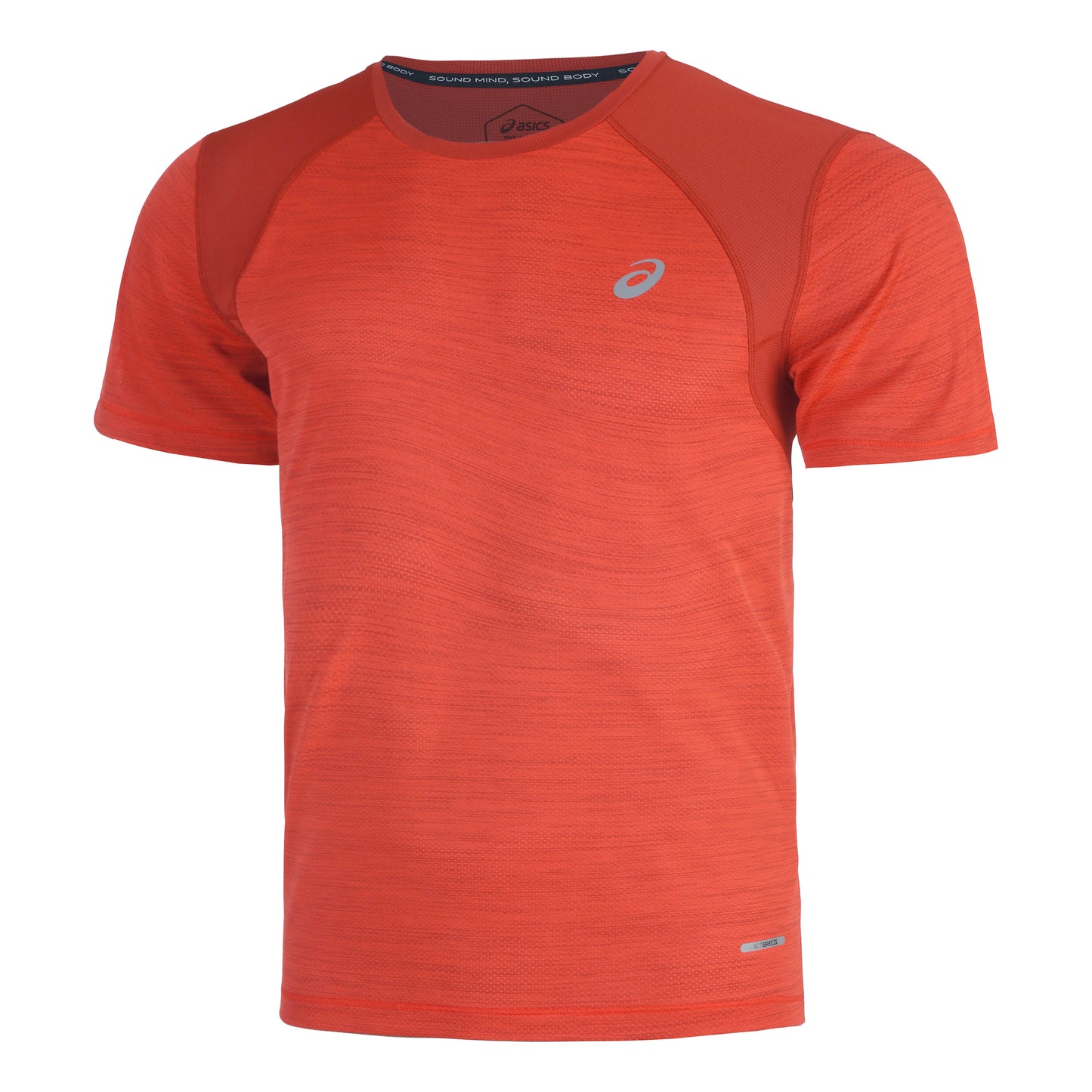 ASICS Road Camiseta de running Hombres - rojo, naranja