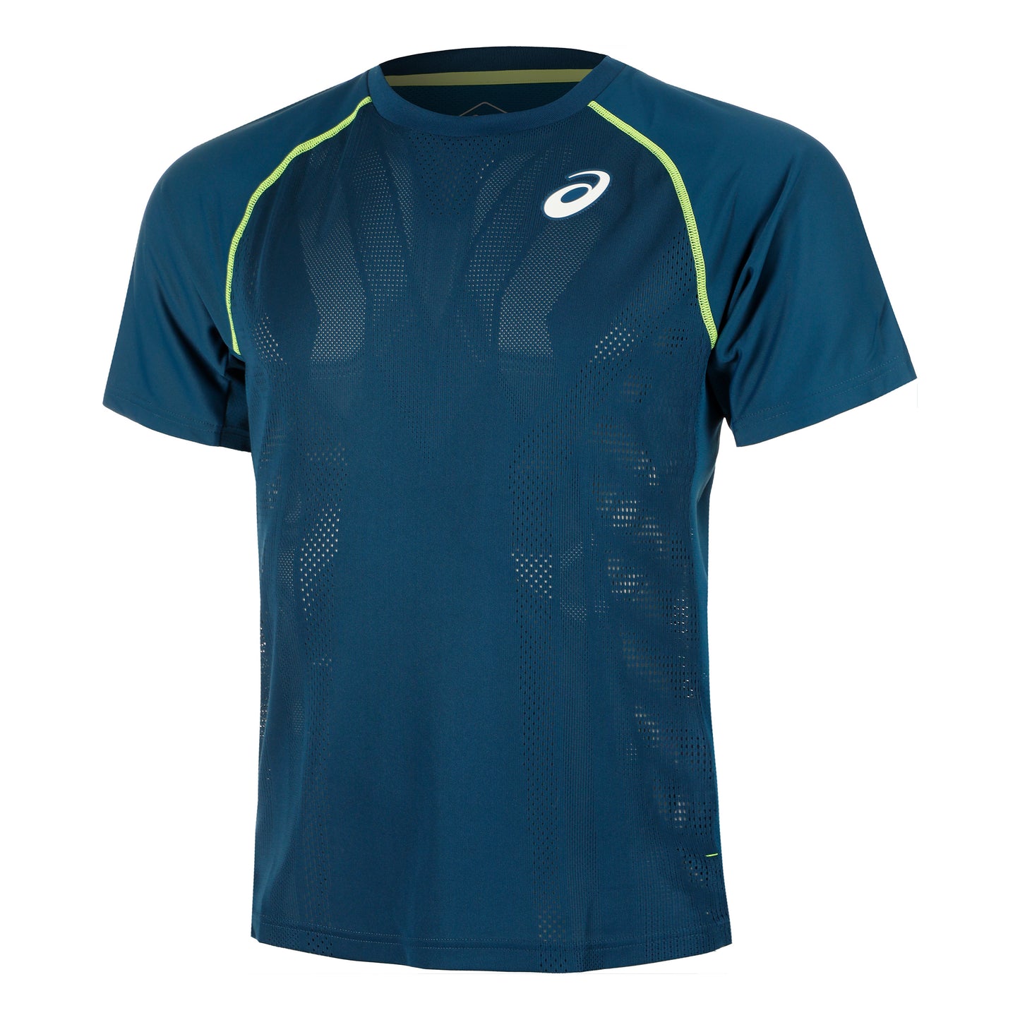 ASICS Match Actibreeze SS Camiseta De Manga Corta Hombres-Azul