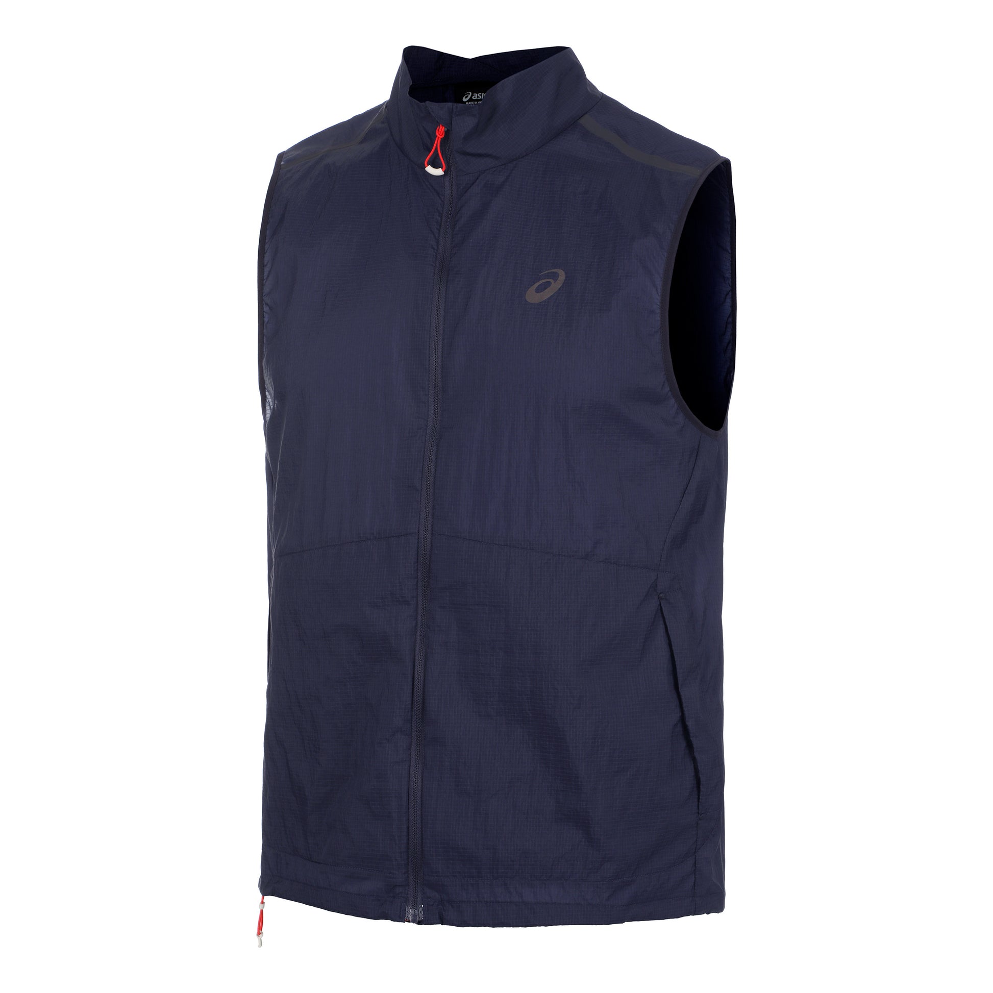 ASICS Metarun Packable Gilet Chalecos para correr Hombres-azul oscuro