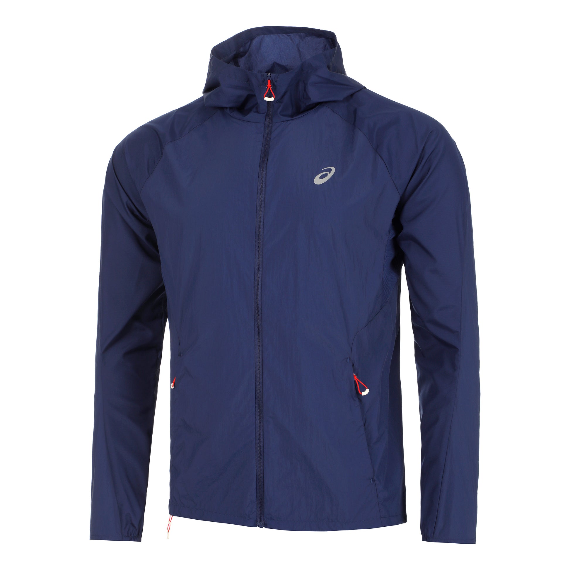 ASICS Road Packable Jacket Chaqueta para correr Hombres - azul oscuro