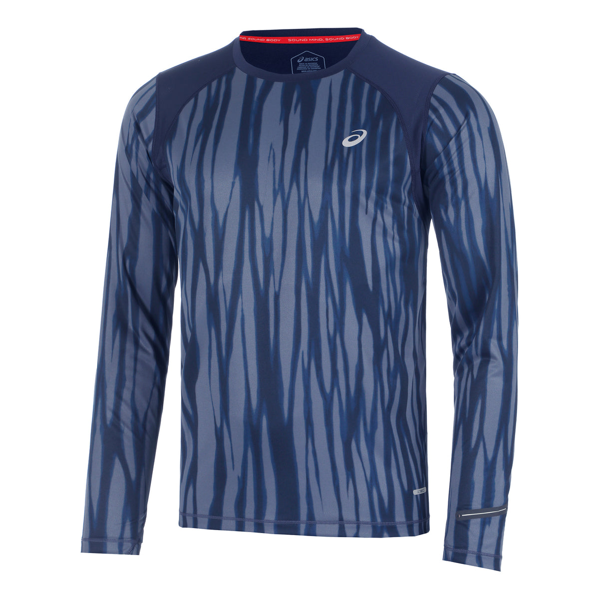 ASICS Seamless Camiseta De Running Hombres-Azul Oscuro