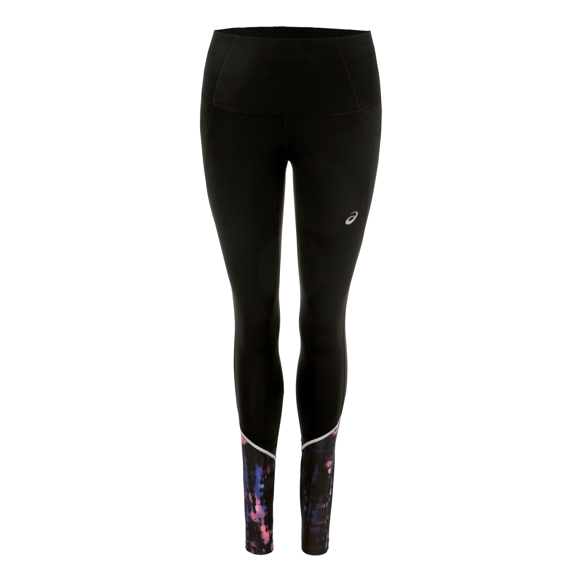 ASICS Road Lite Show Mallas Para Correr Mujeres-Negro,Multicolor