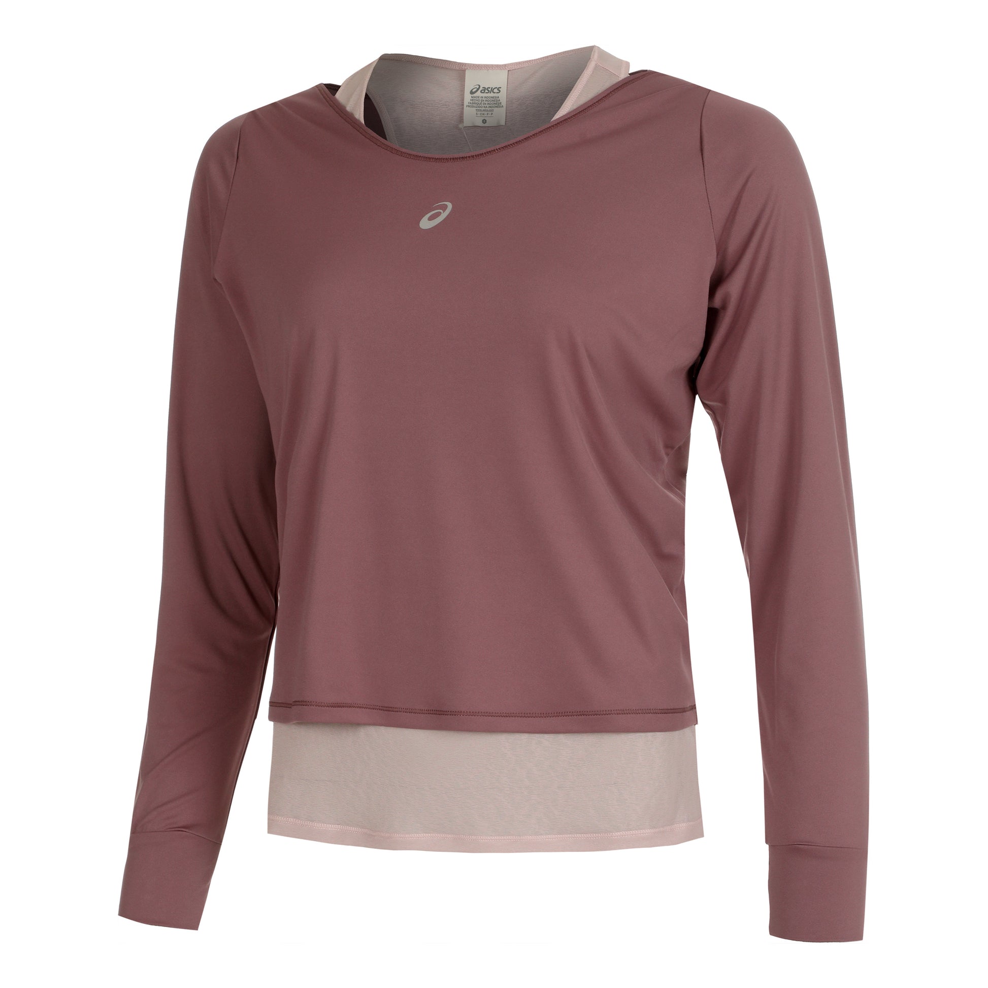ASICS Nagino Run Camiseta de running Mujeres - berry, colores naturales