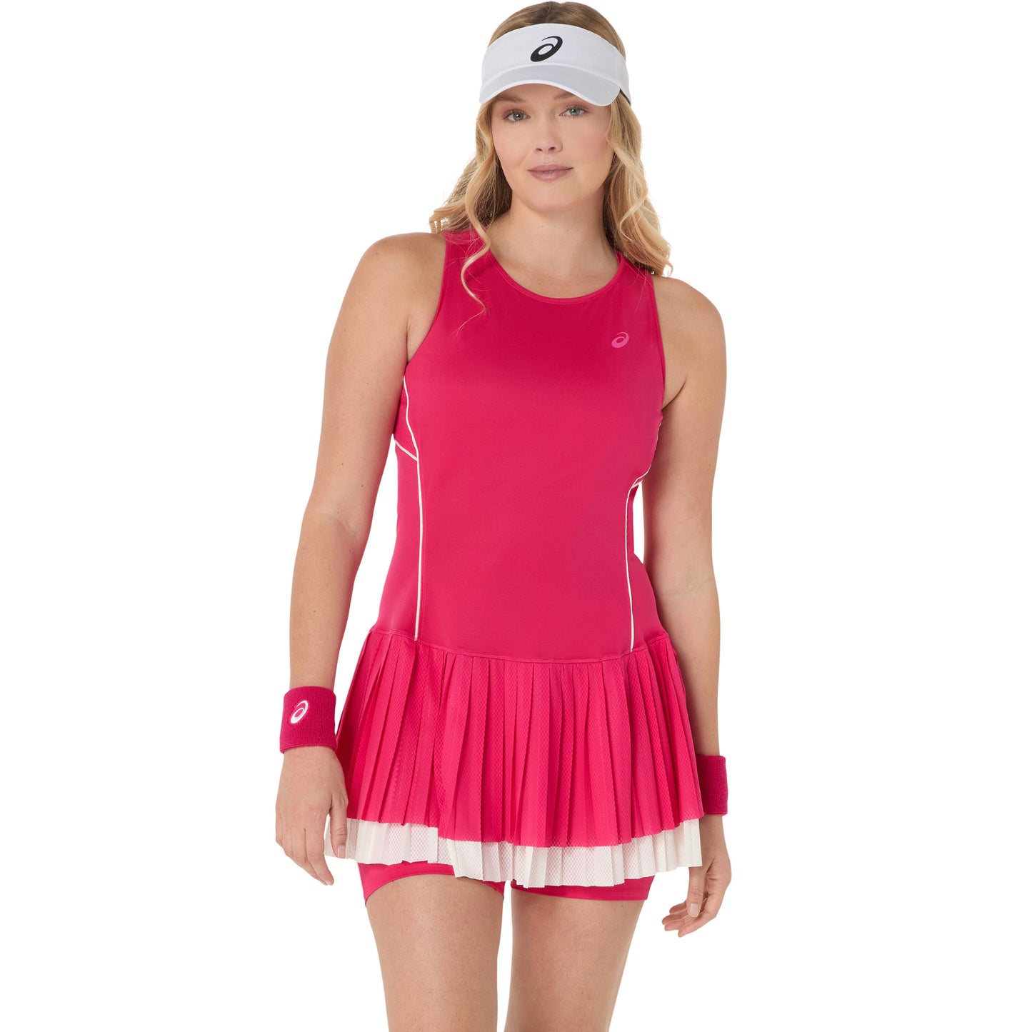 ASICS Match Vestido Mujeres-Rosa