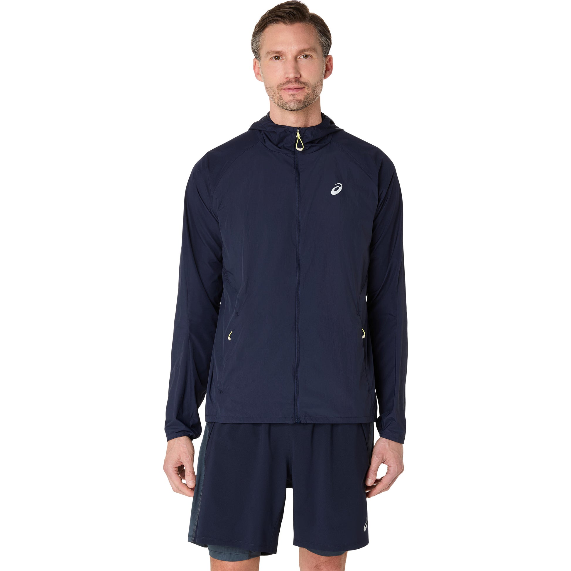 ASICS Road Packable Jacket Chaqueta para correr Hombres - azul