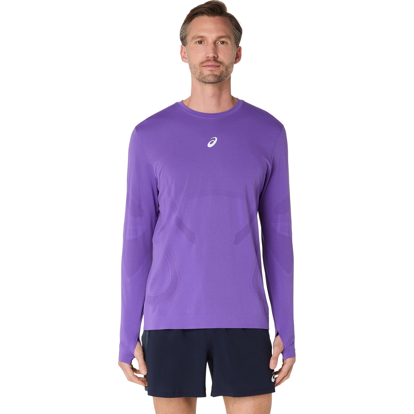 ASICS Road Seamless Camiseta de running Hombres-lila