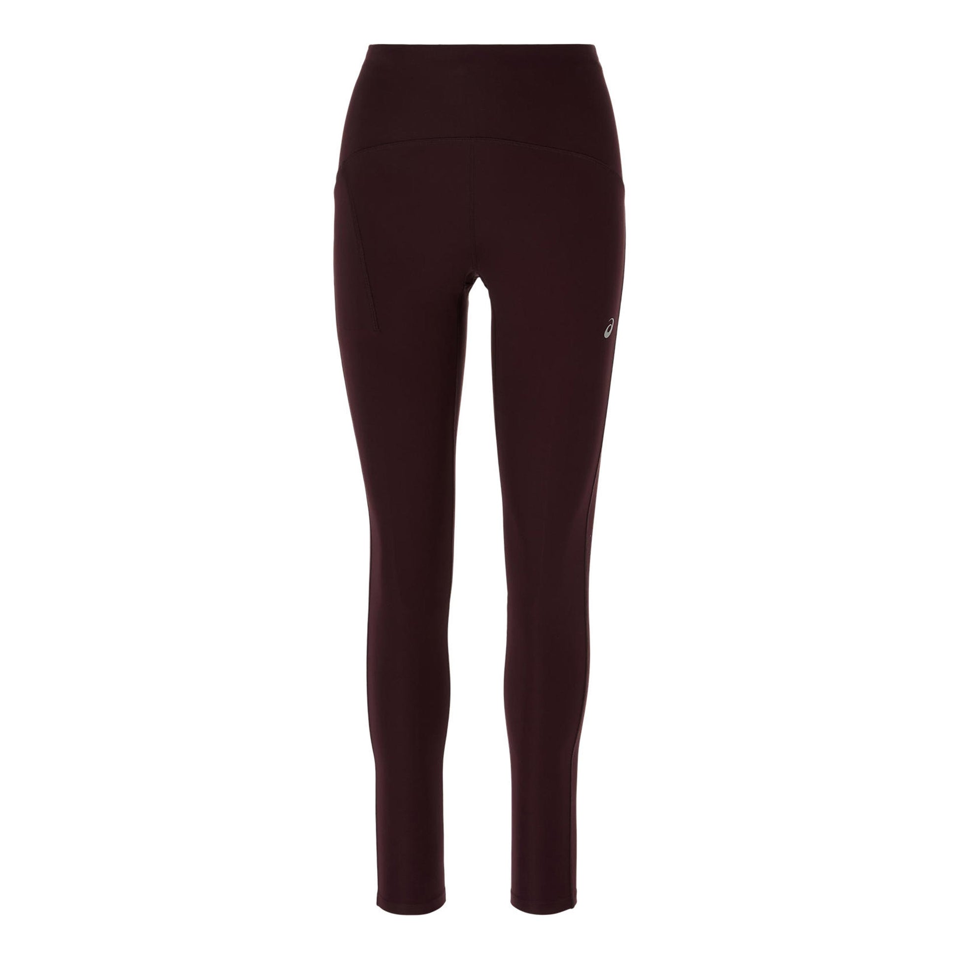ASICS Road High Waist  Mallas para correr Mujeres - rojo oscuro