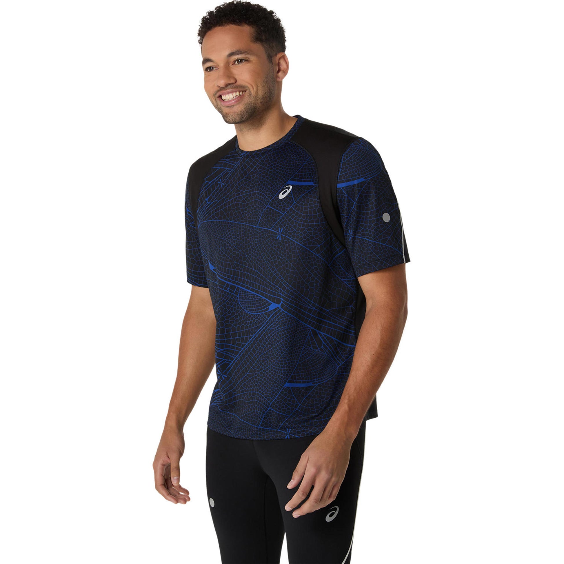 ASICS Road Lite-Show Camiseta de running Hombres-negro