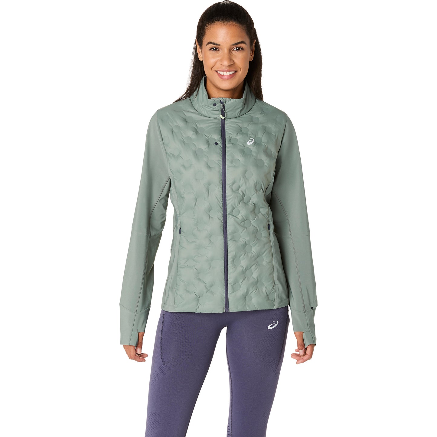 ASICS Road Winter Chaqueta para correr Mujeres - azul, azul