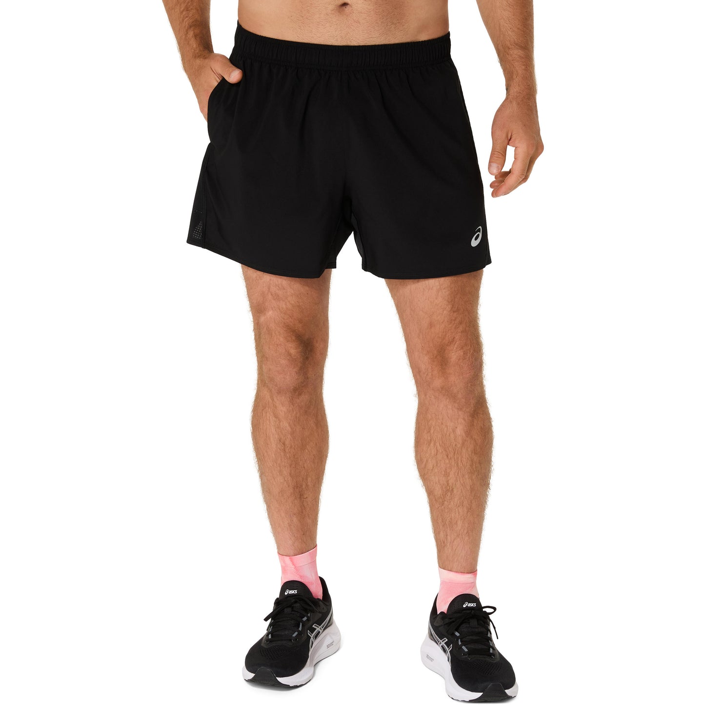 ASICS Core 5in Pantalones cortos Hombres-negro