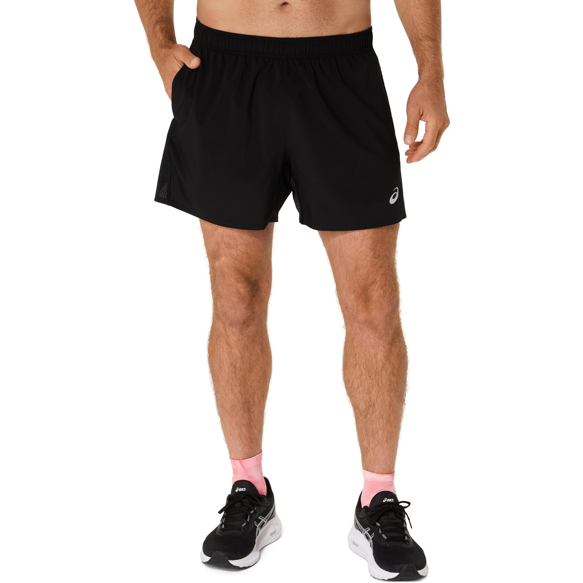 ASICS Core 5in Pantalones cortos Hombres-negro