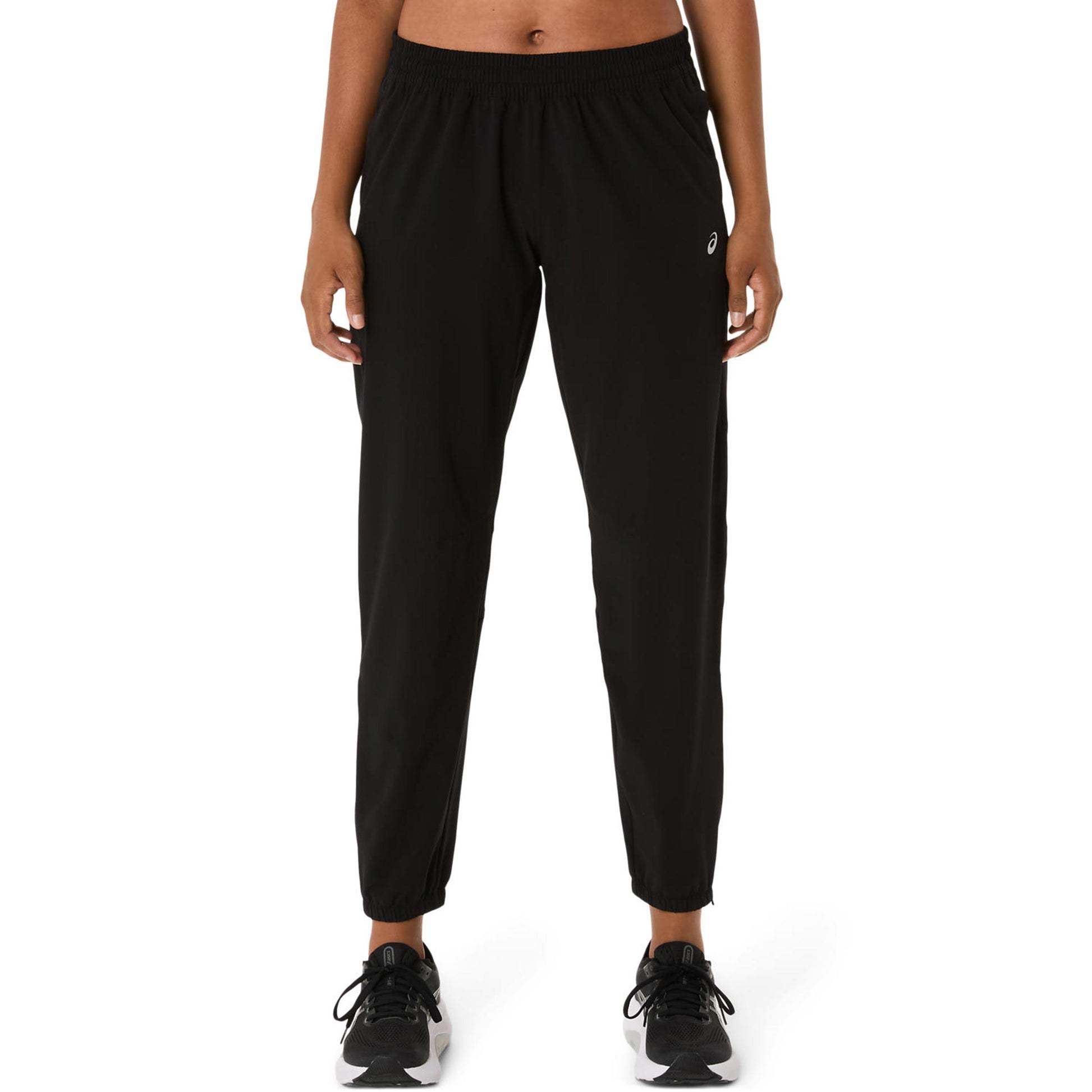 ASICS Core Woven Pantalón Largo Mujeres-Negro