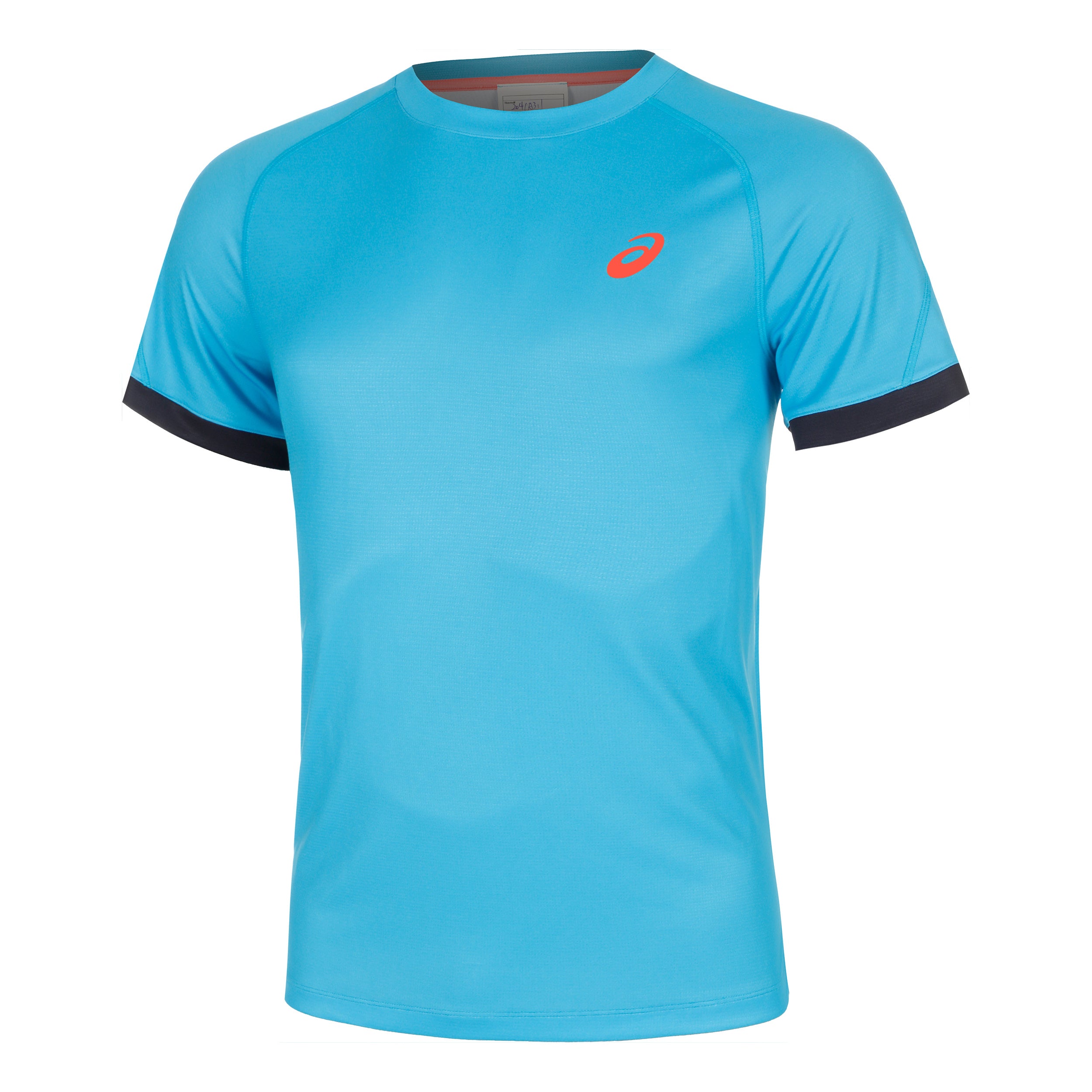 ASICS Camiseta De Manga Corta Hombres-Azul Claro