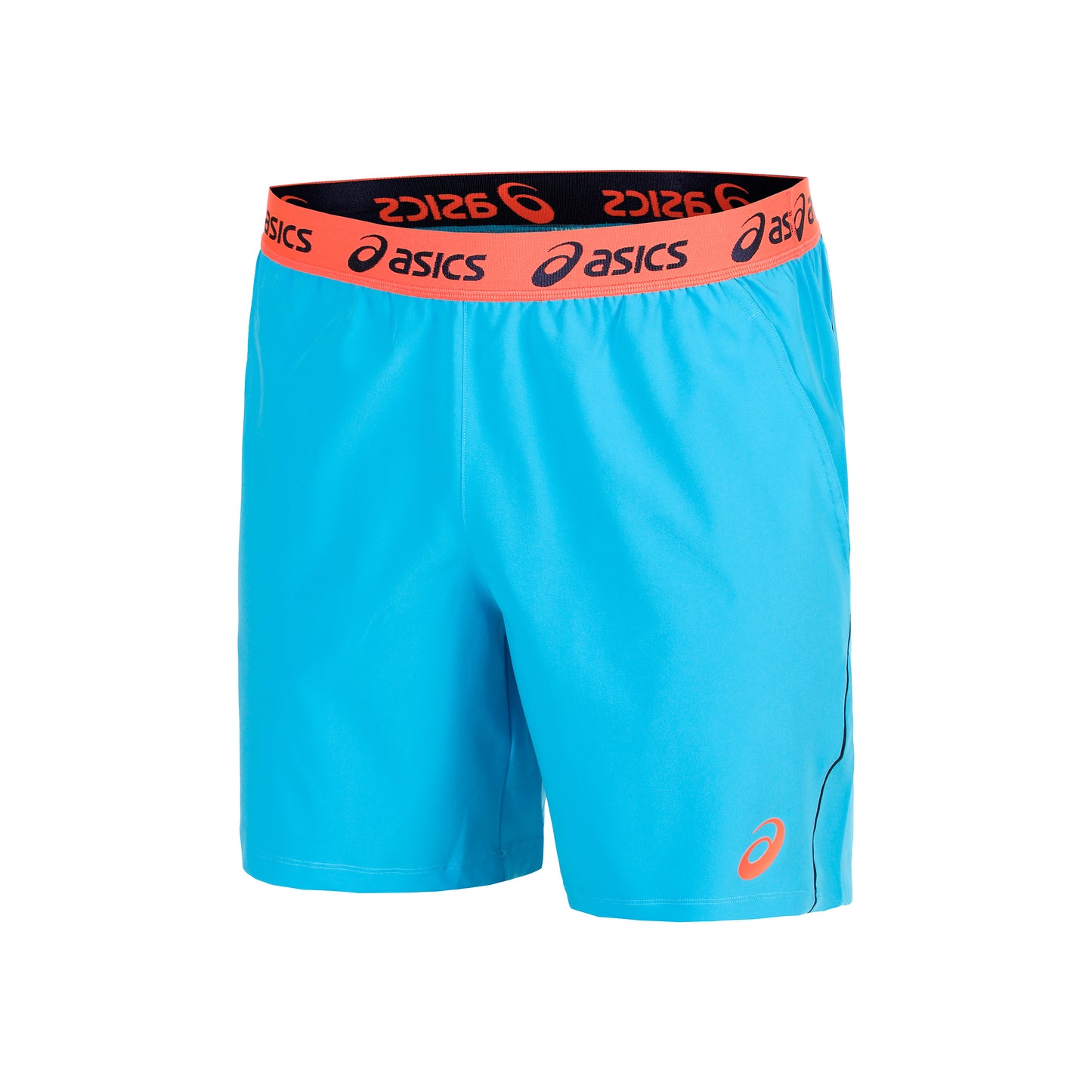 ASICS Shorts Hombres-Azul Claro