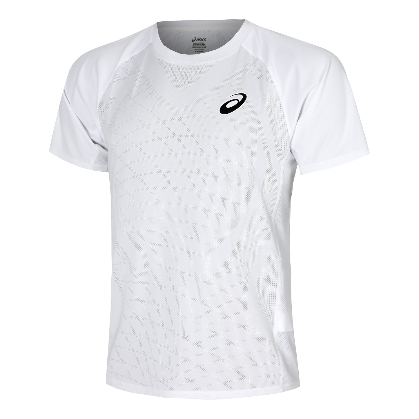 ASICS Match Actibreeze Camiseta de manga corta Hombres - blanco,