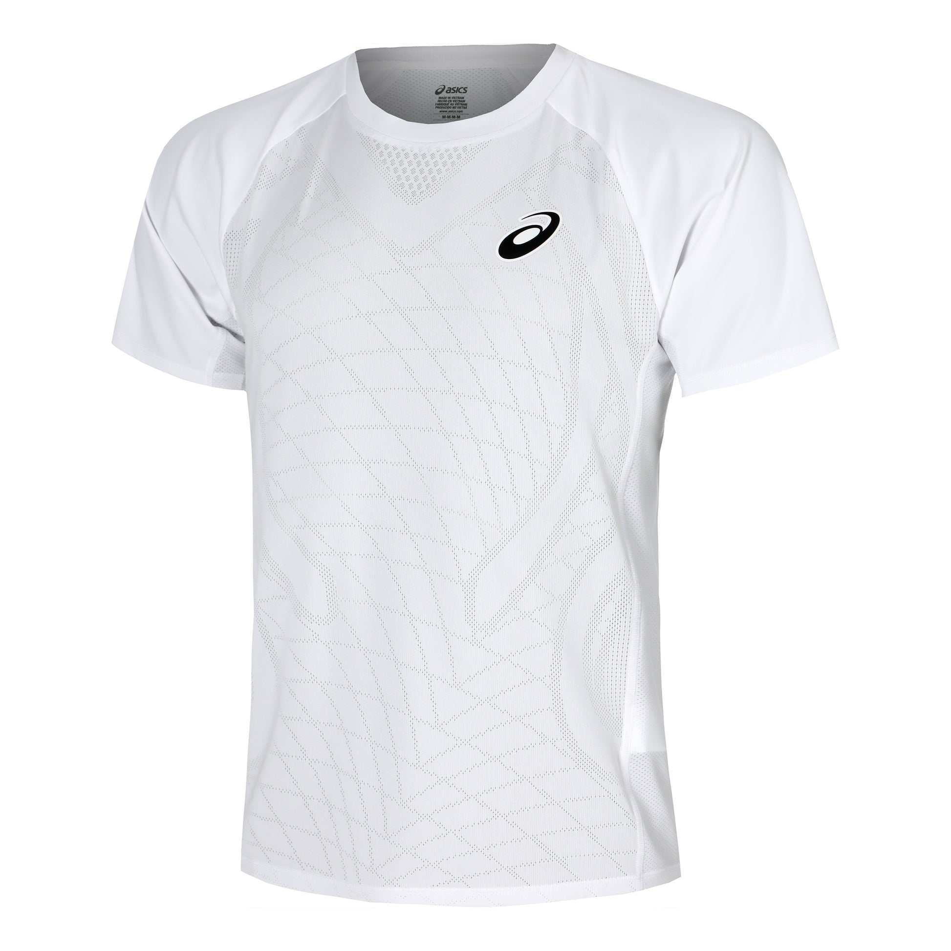 ASICS Match Actibreeze Camiseta de manga corta Hombres - blanco,