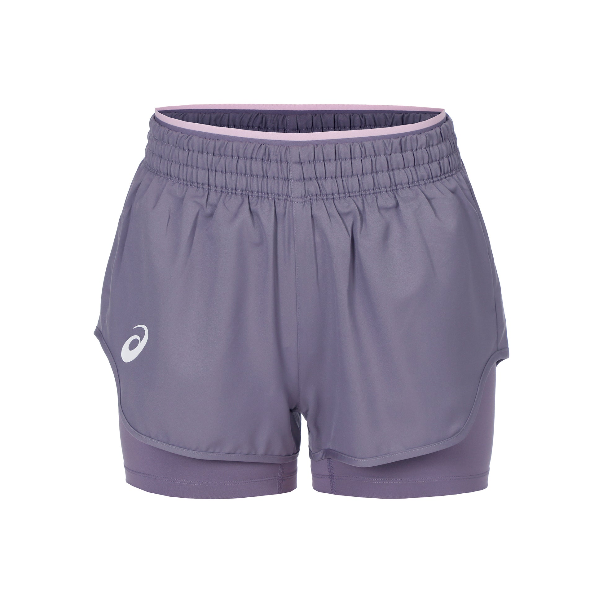 ASICS Match Shorts Mujeres-Lila