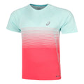 Seamless Camiseta de running Hombres - naranja, mint