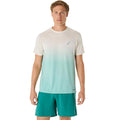 Seamless Camiseta de running Hombres - crema, mint