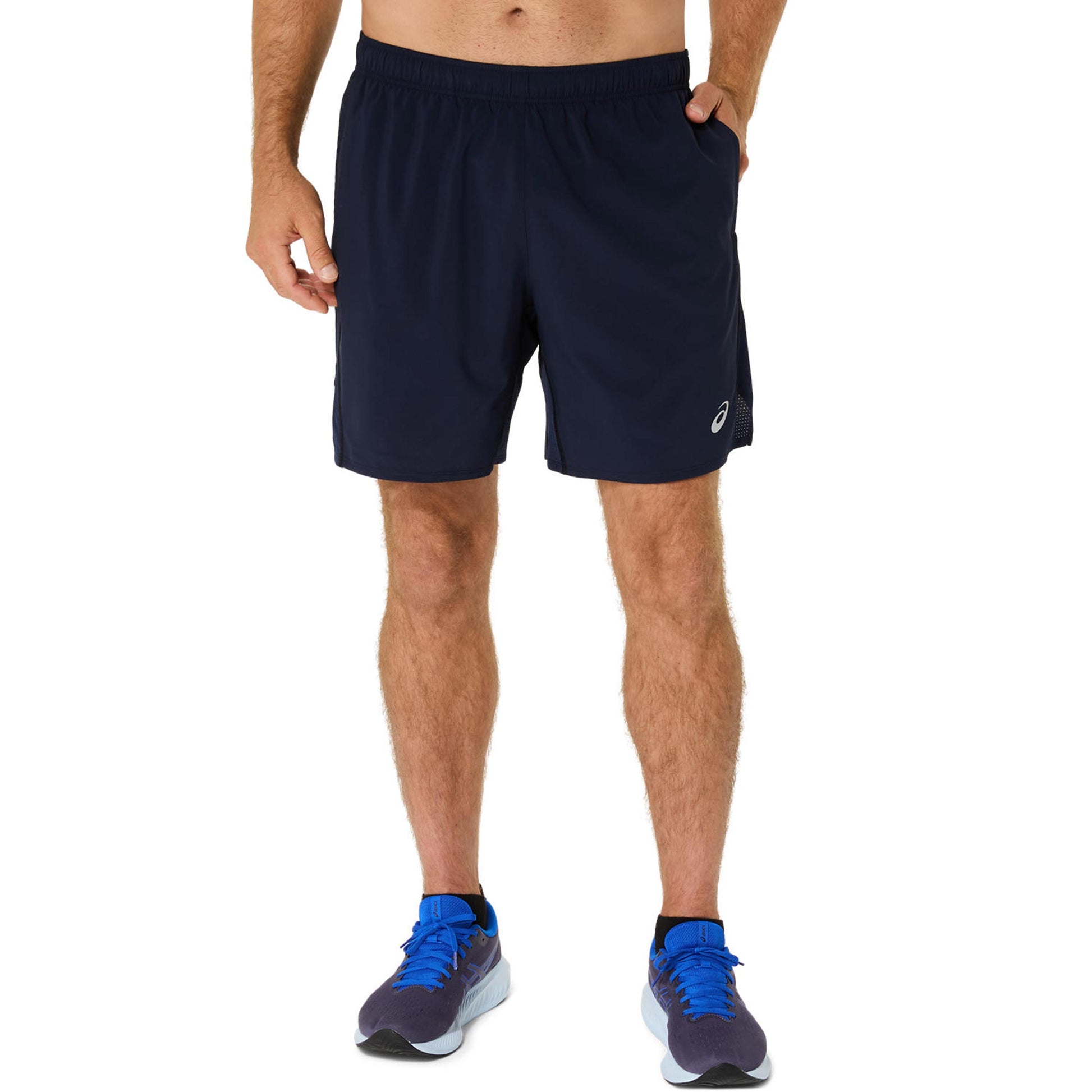 ASICS Core 7in Short Pantalones cortos Hombres-azul oscuro