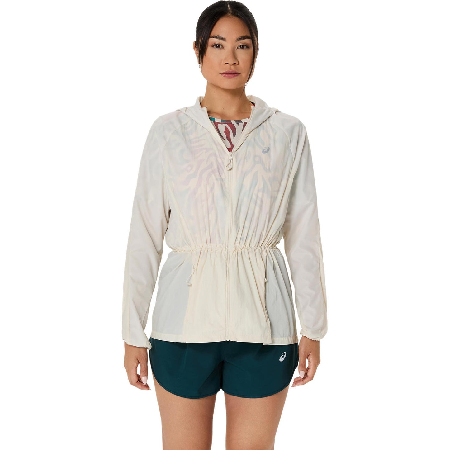 ASICS Road Packable  Chaqueta para correr Mujeres - crema