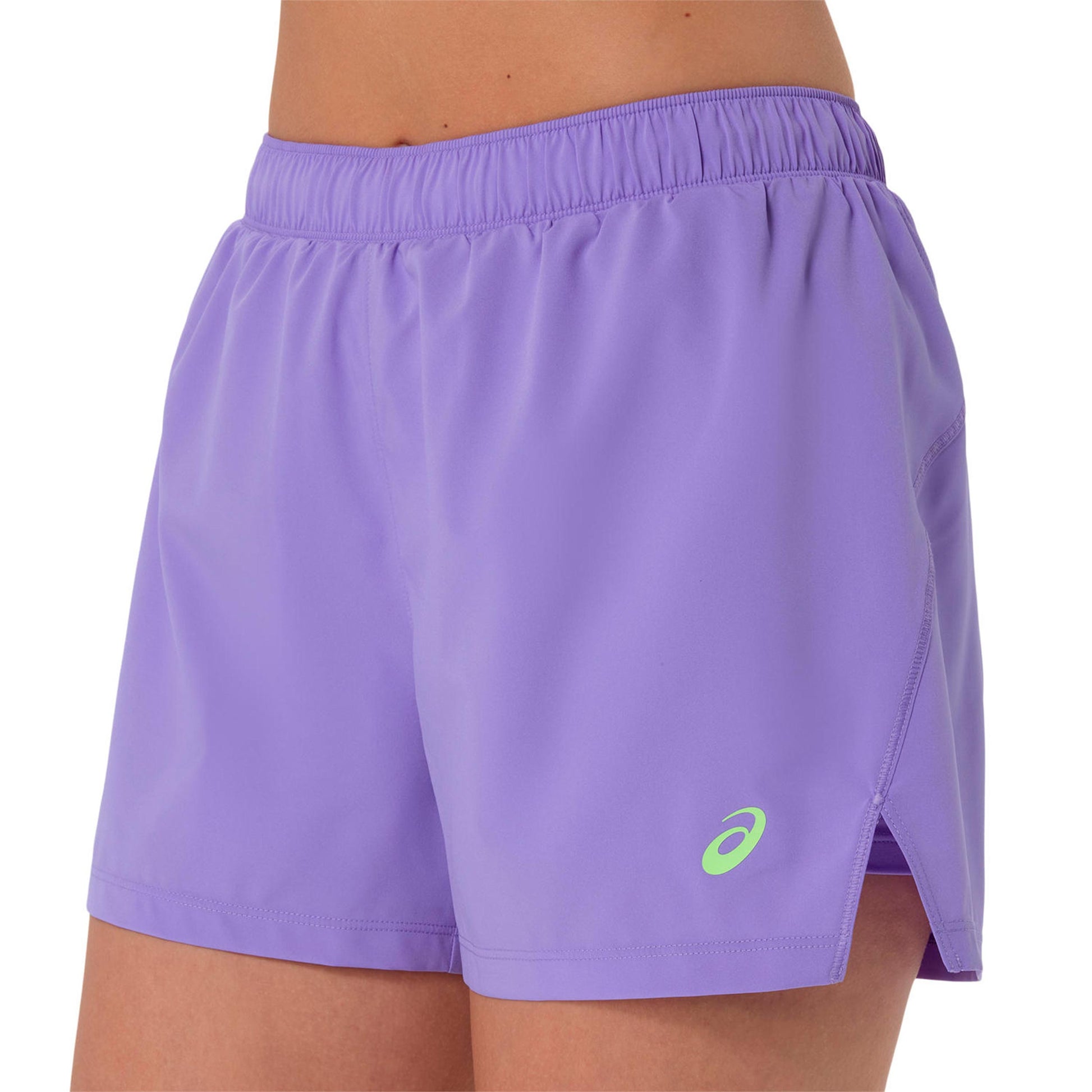 ASICS Court 2in1 Shorts Mujeres-lila