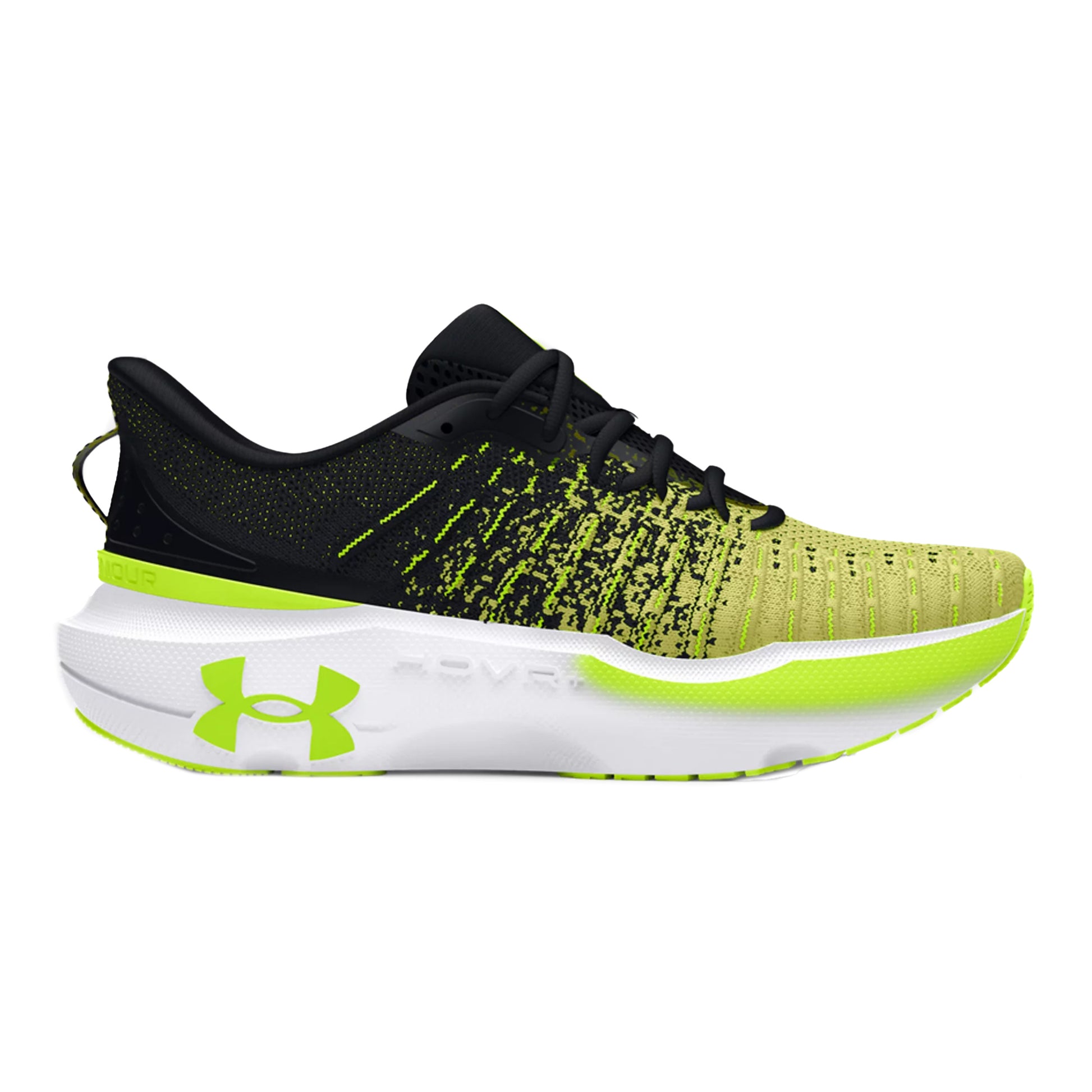 Under Armour Infinite Elite Zapatilla Neutral Hombres-Negro,Amarillo