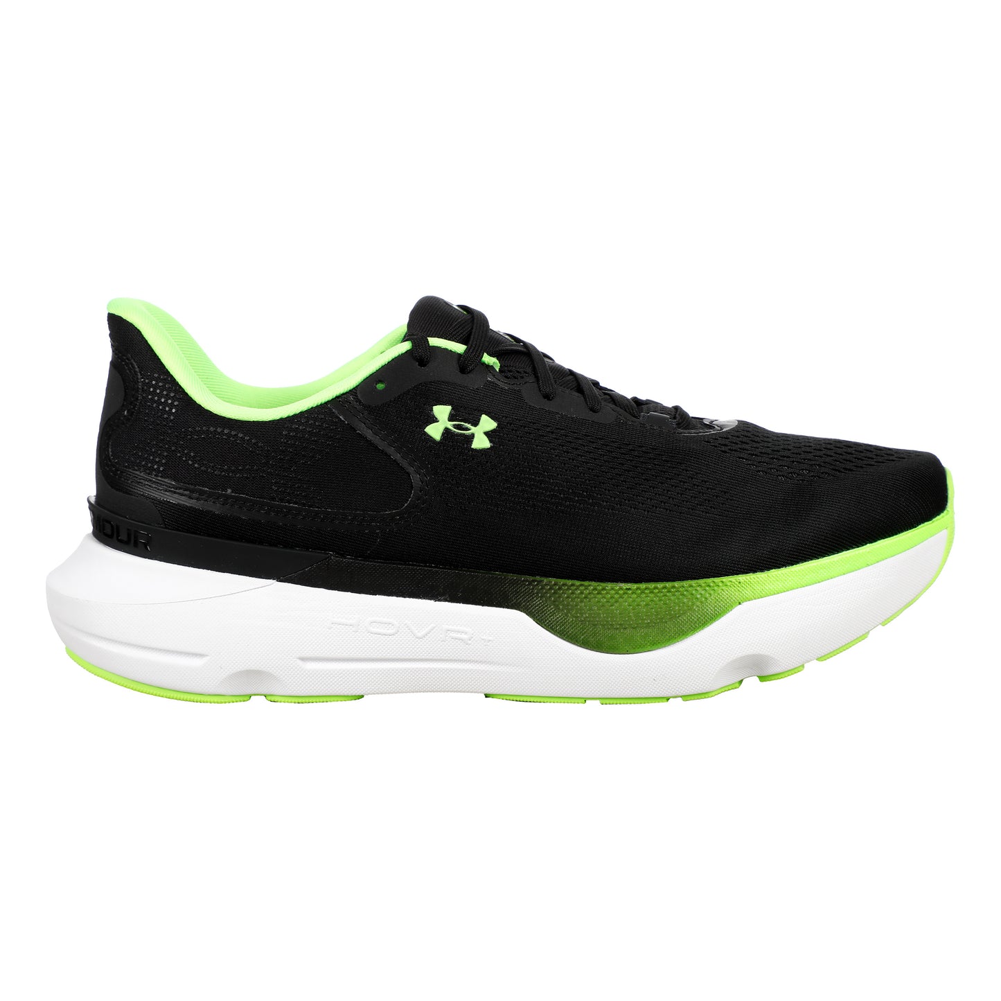 Under Armour Infinite Pro 2 Zapatilla Neutral Hombres-Negro,Verde Neón