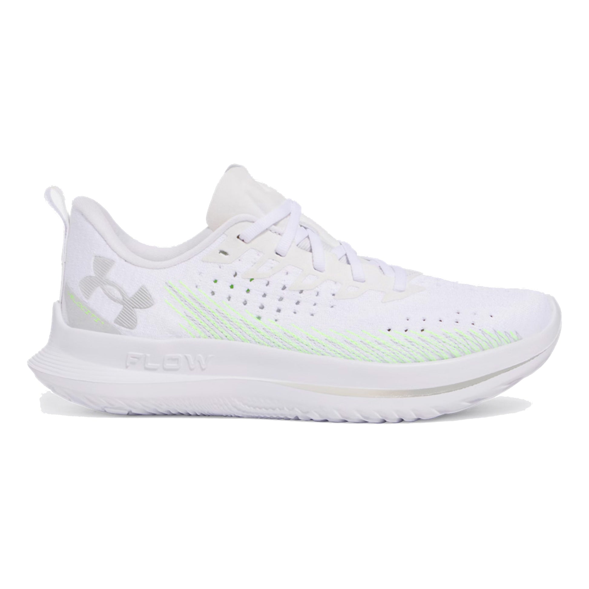 Under Armour Velociti 4 Zapatilla Neutral Mujeres-Blanco,Verde