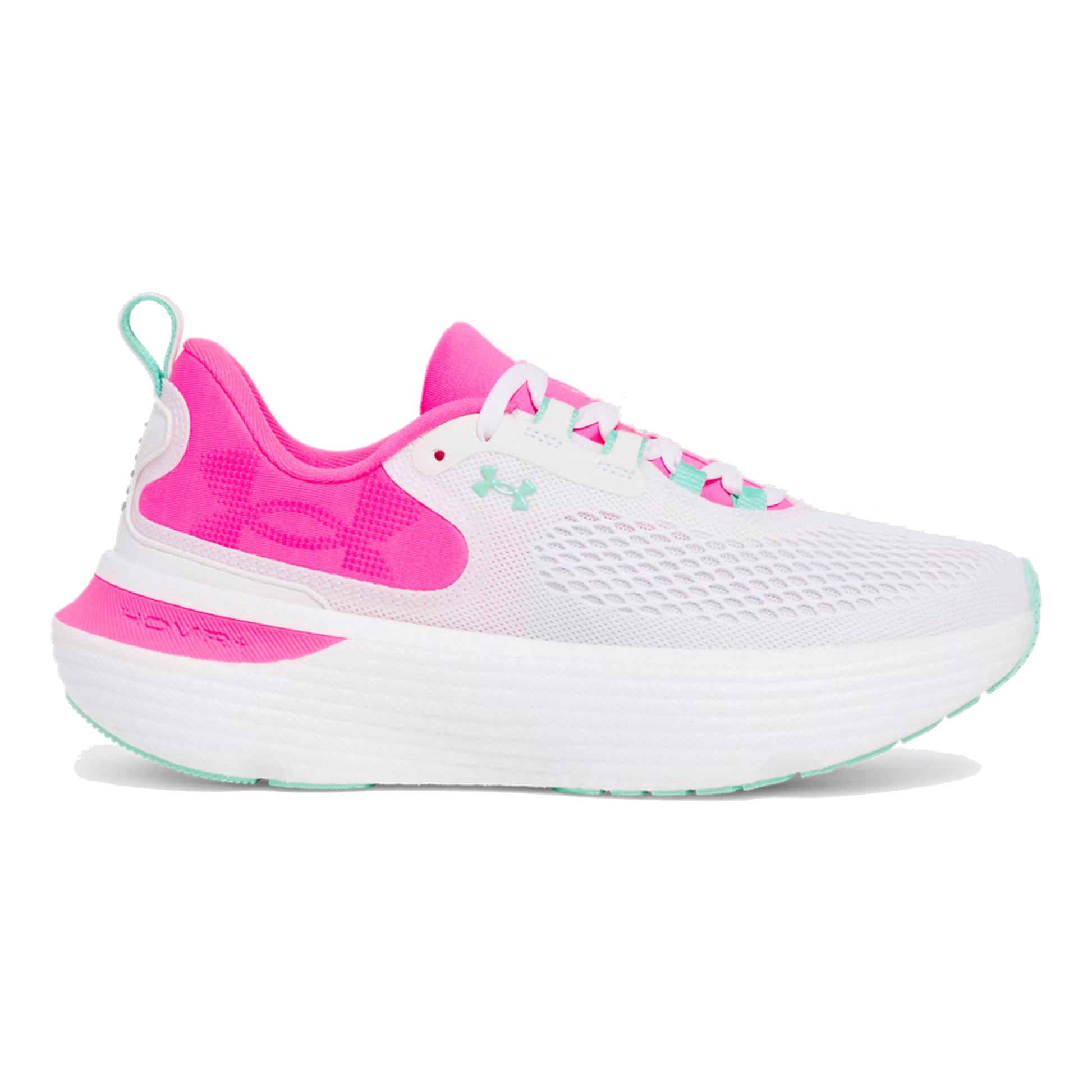Under Armour Infinite Elite 2 Zapatilla Neutral Mujeres-Blanco,Rosa