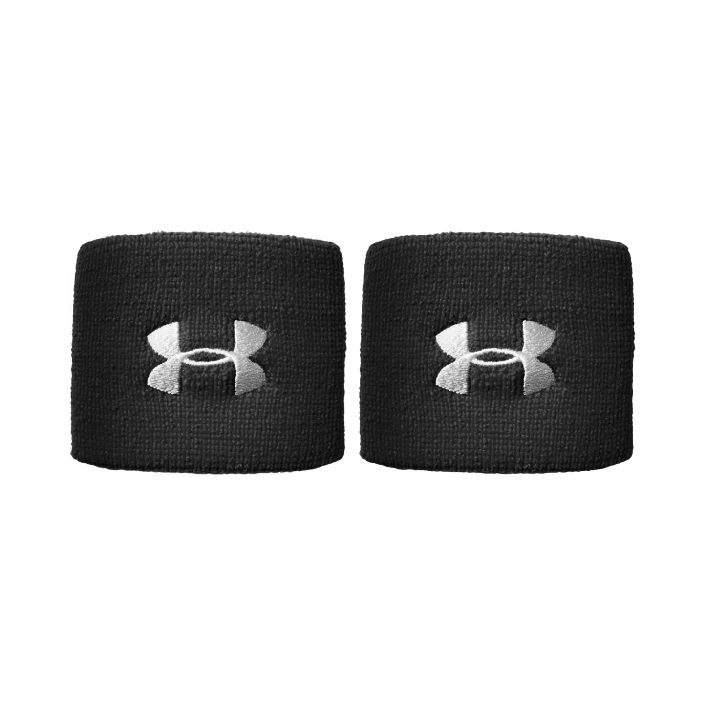 Under Armour Performance Cinta para sudor Pack de 2 corto - negro, blanco