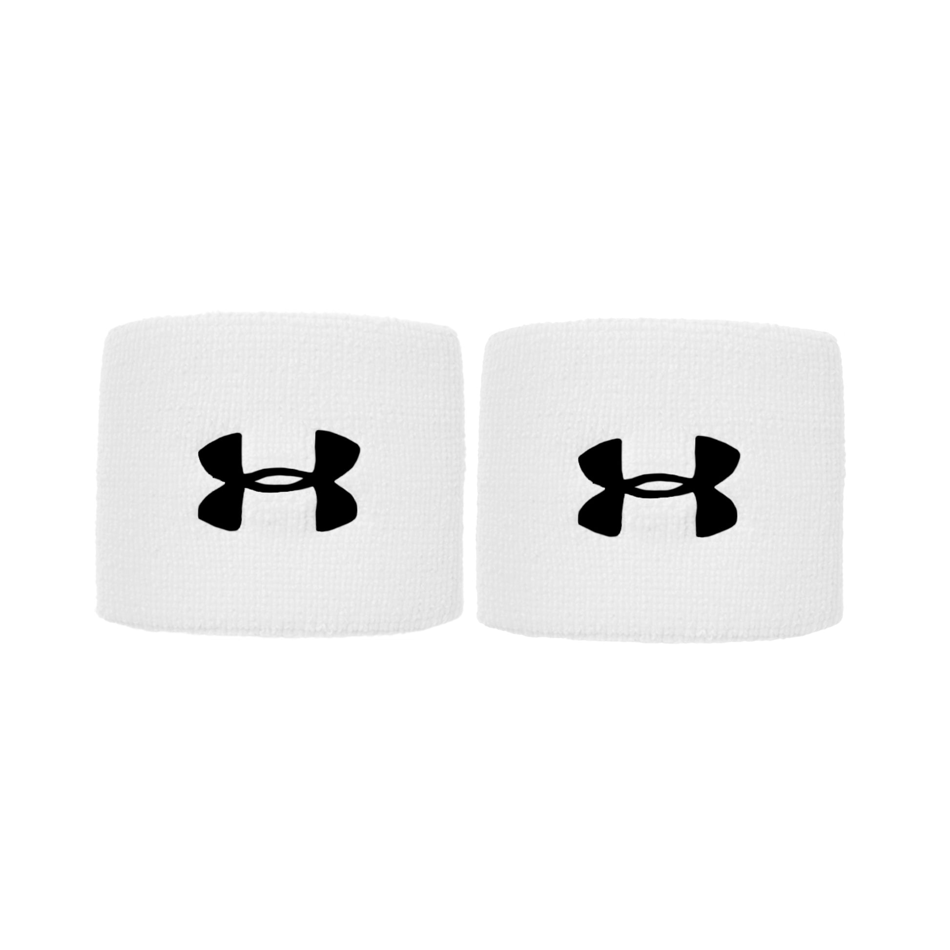 Under Armour Performance Cinta para sudor Pack de 2 corto - blanco, negro