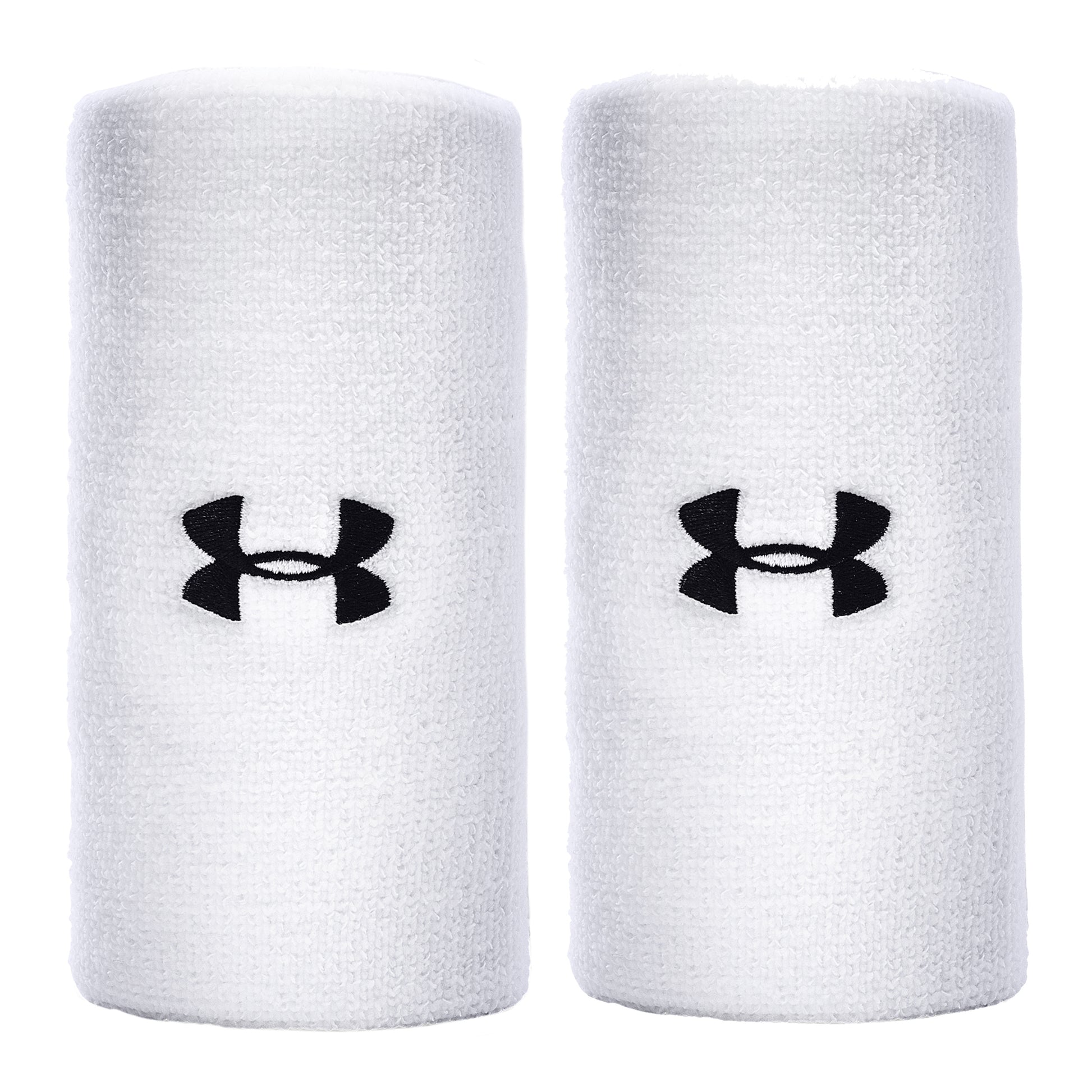 Under Armour Performance Cinta para sudor Pack de 2 largo - blanco, negro